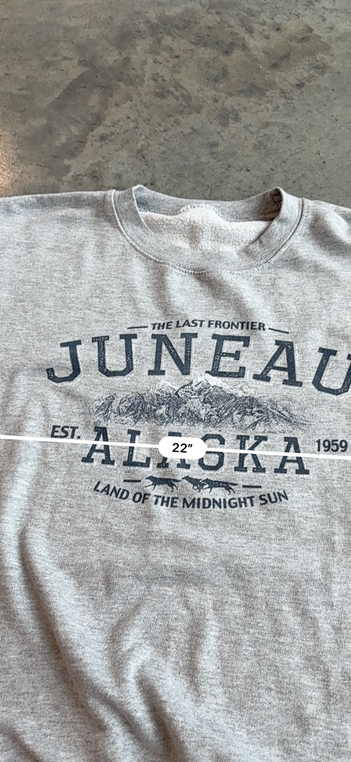Vintage Alaska Graphic Sweater