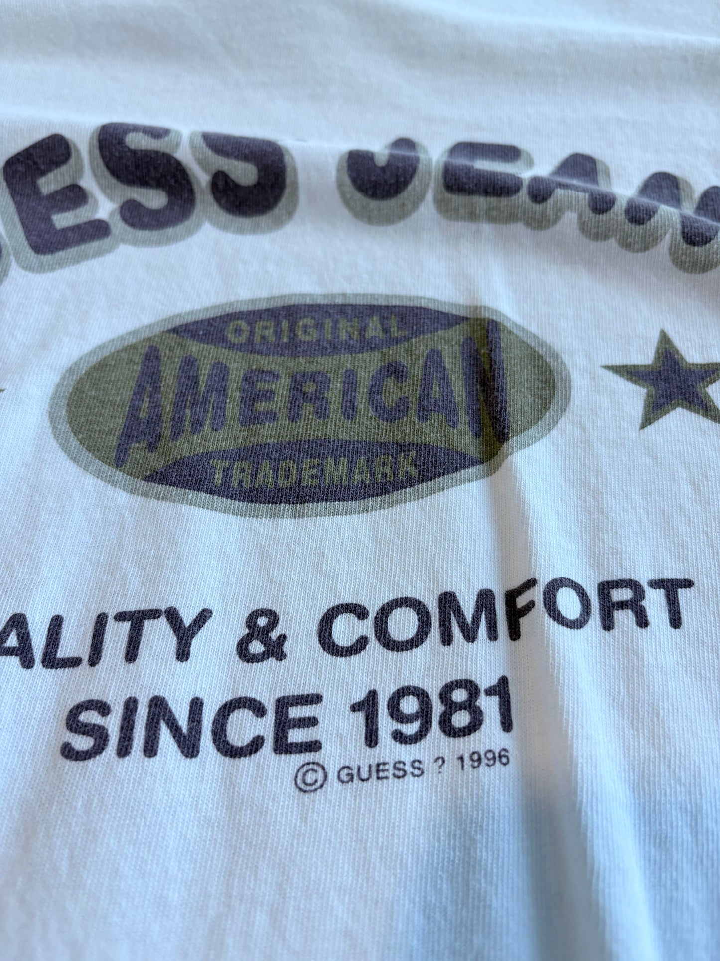 Y2K Guess Jeans Graphic Long Sleeve