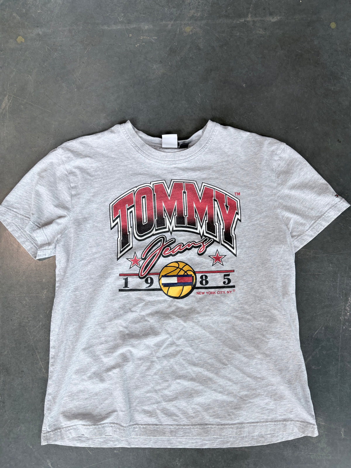 Y2K Tommy Basketball Streetwear Graphic Tee