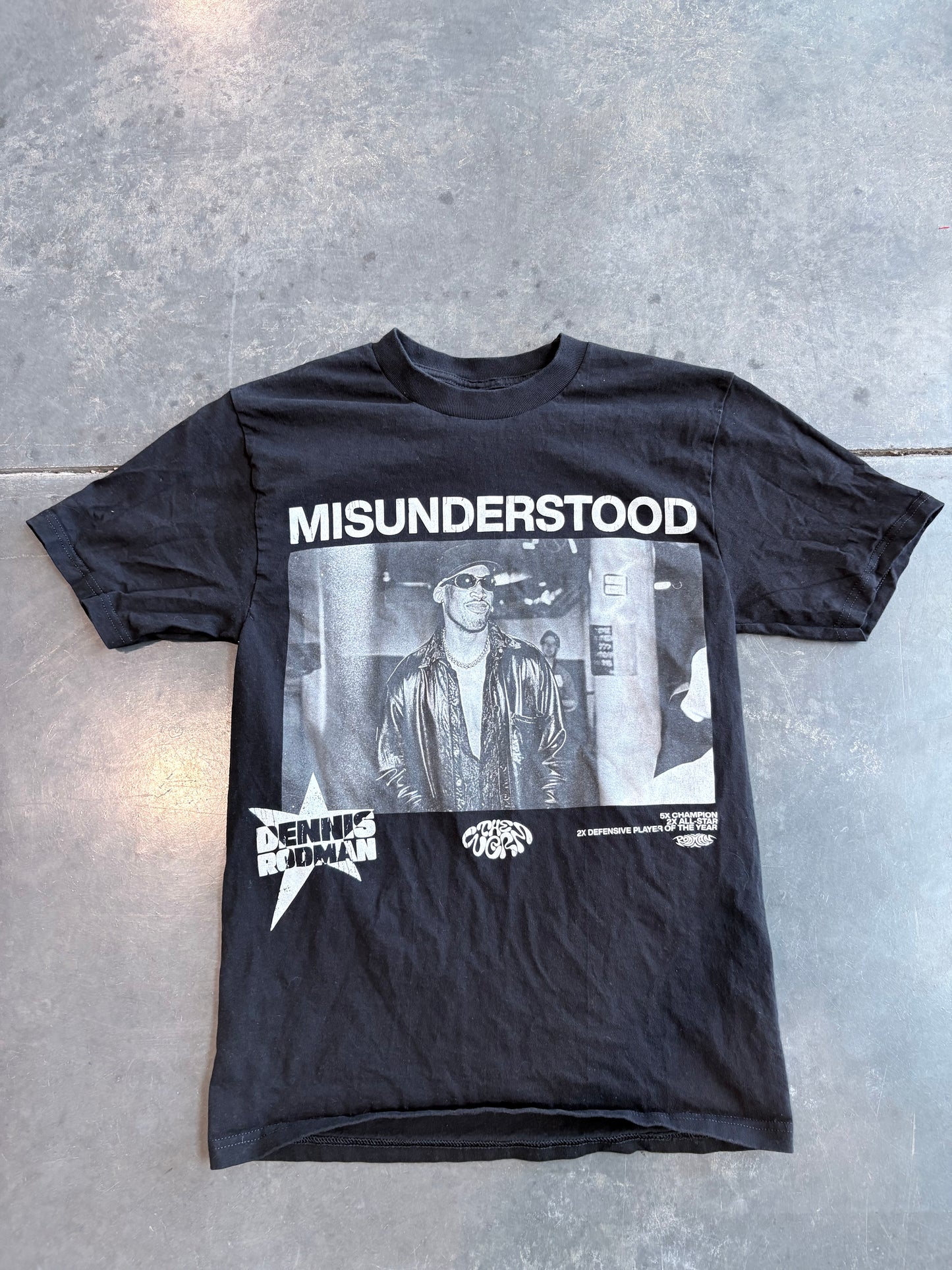 Dennis Rodman Misunderstood Graphic Tee
