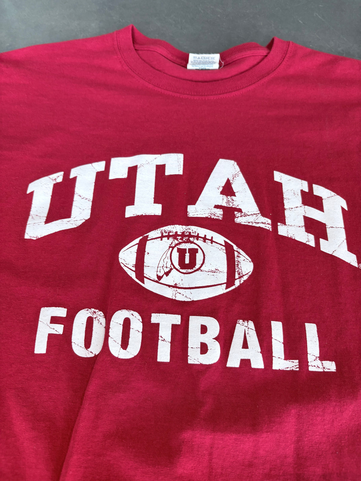 Utah Utes Football Collegiate Graphic Tee