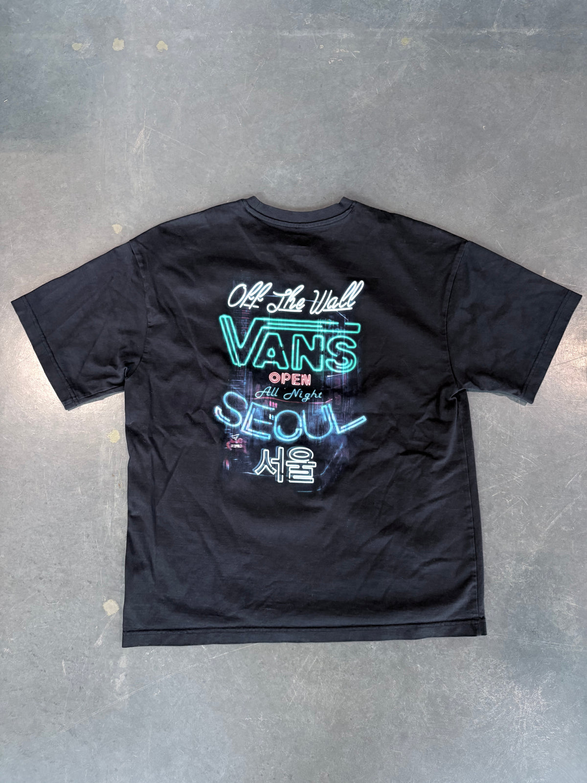 Vans Seoul Korea Streetwear Graphic Tee
