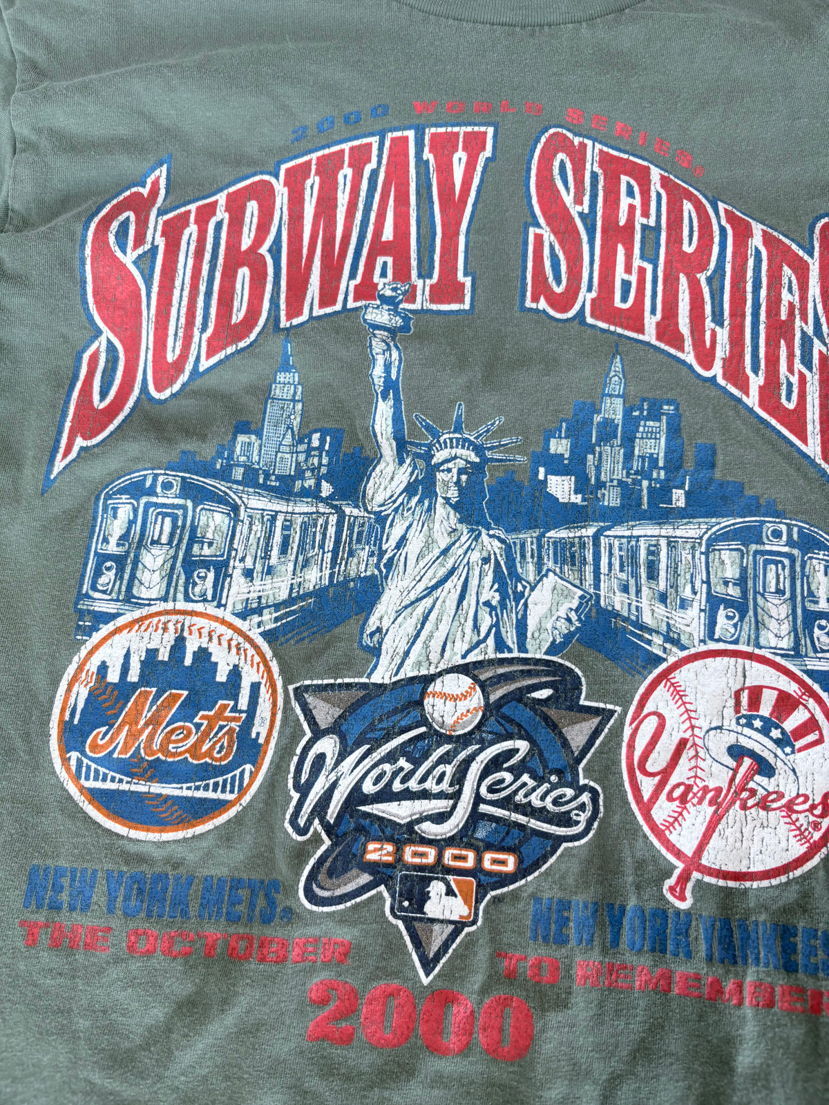 Subway Series Mets vs Yankees Mitchell & Ness Graphic Tee