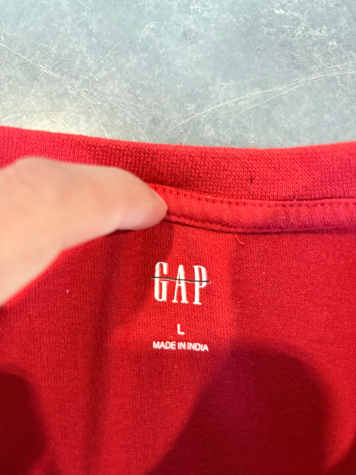 Y2K GAP Embroidered Graphic Tee