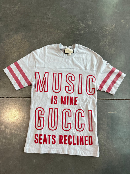 Gucci Music Is Mine Graphic Tee