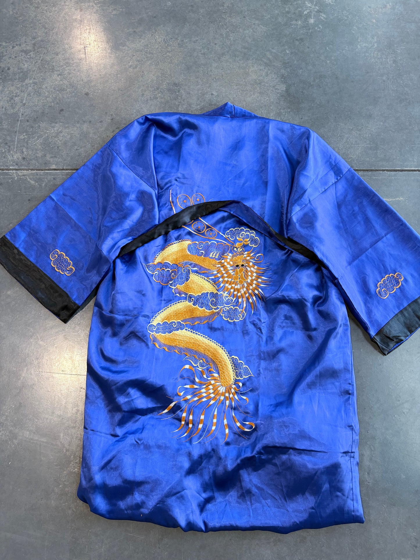 Japanese Silk Kimono Robe