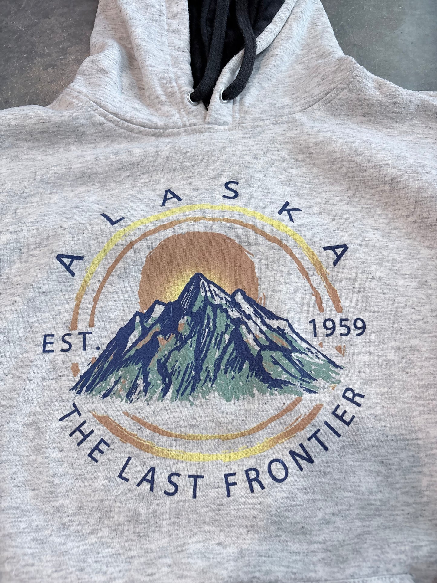Vintage Alaska Graphic Hoodie