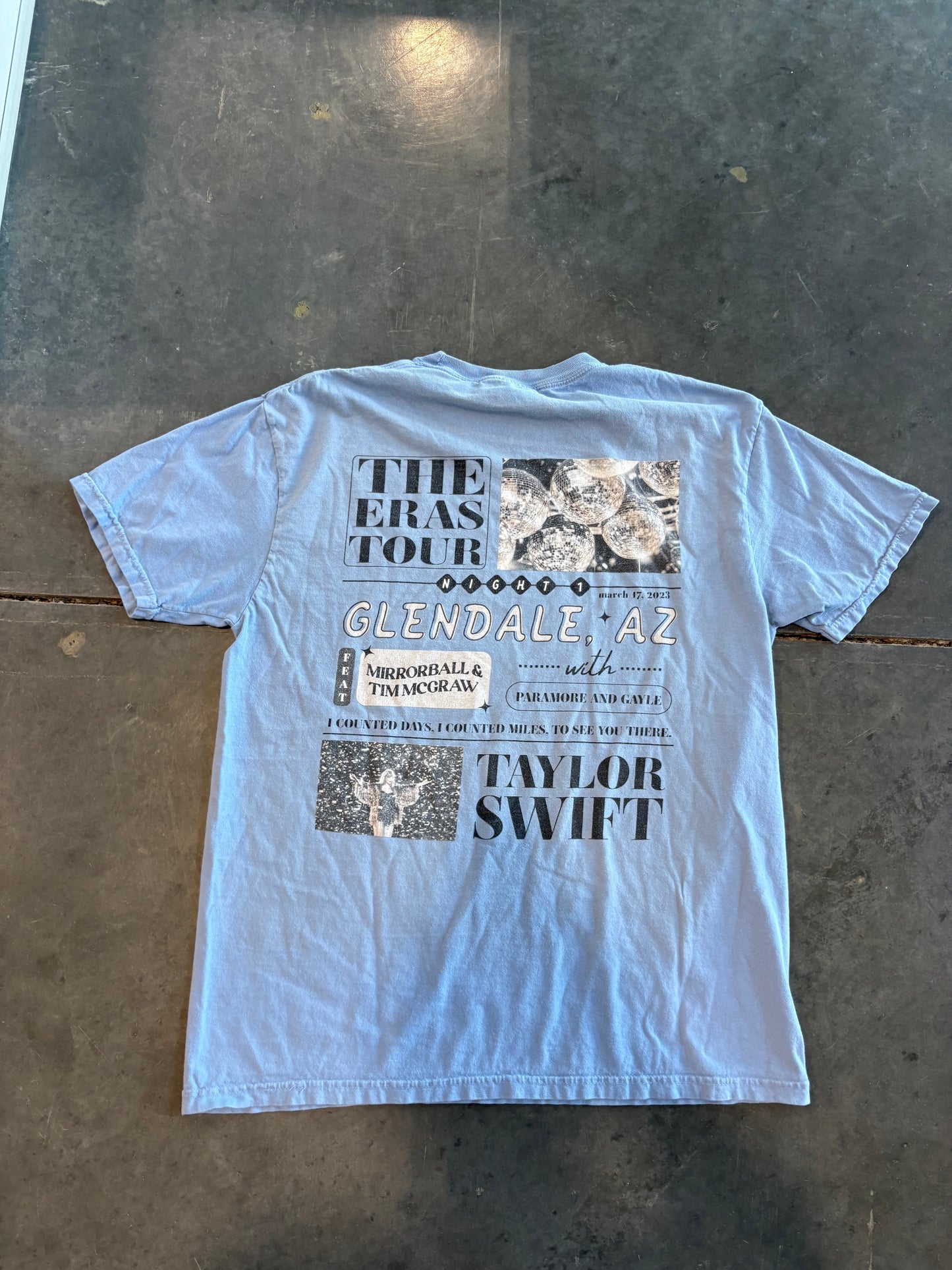 Taylor Swift The Eras Tour Night 1 Graphic Tee