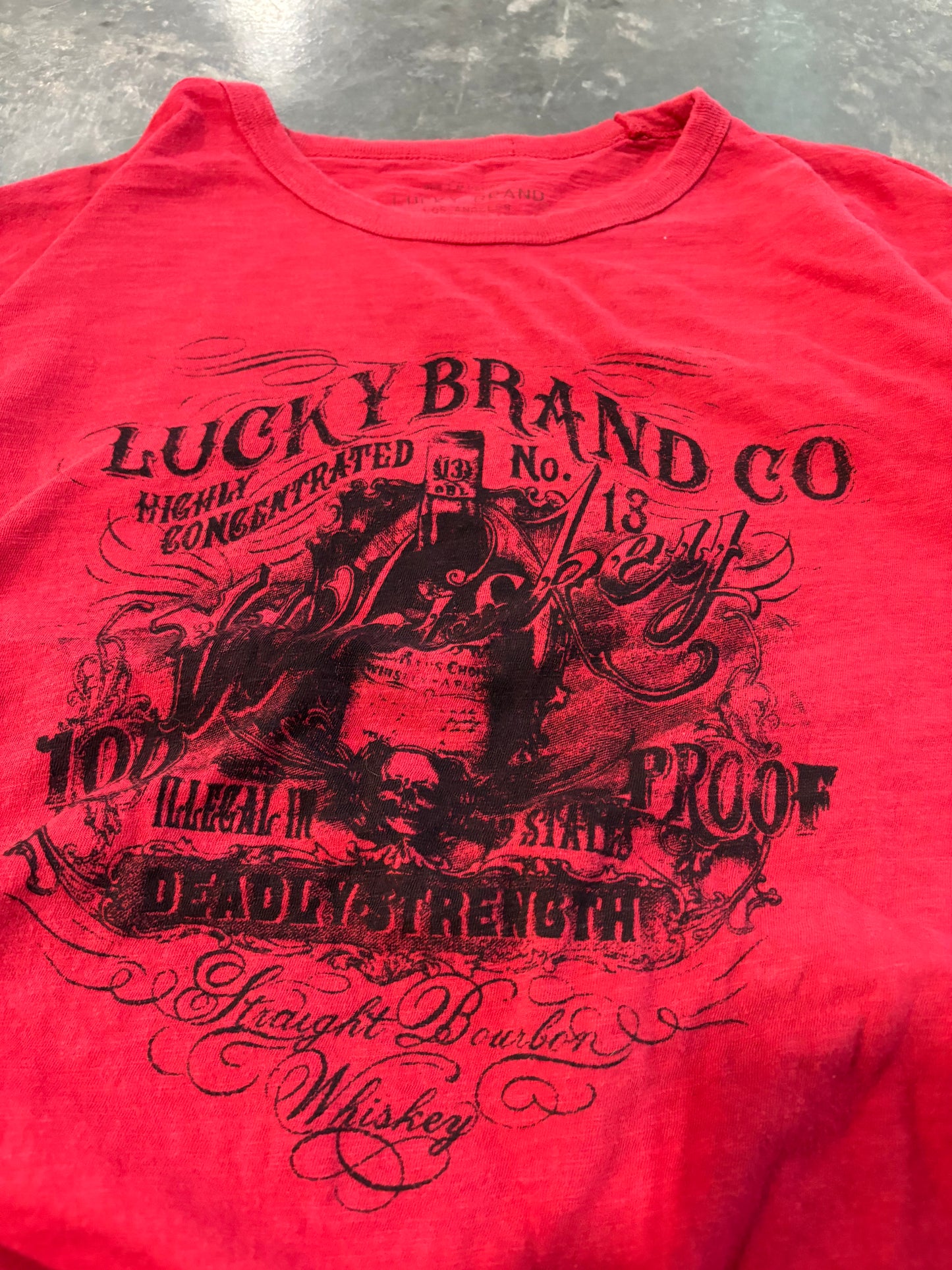 Vintage Luckybrand Graphic Tee