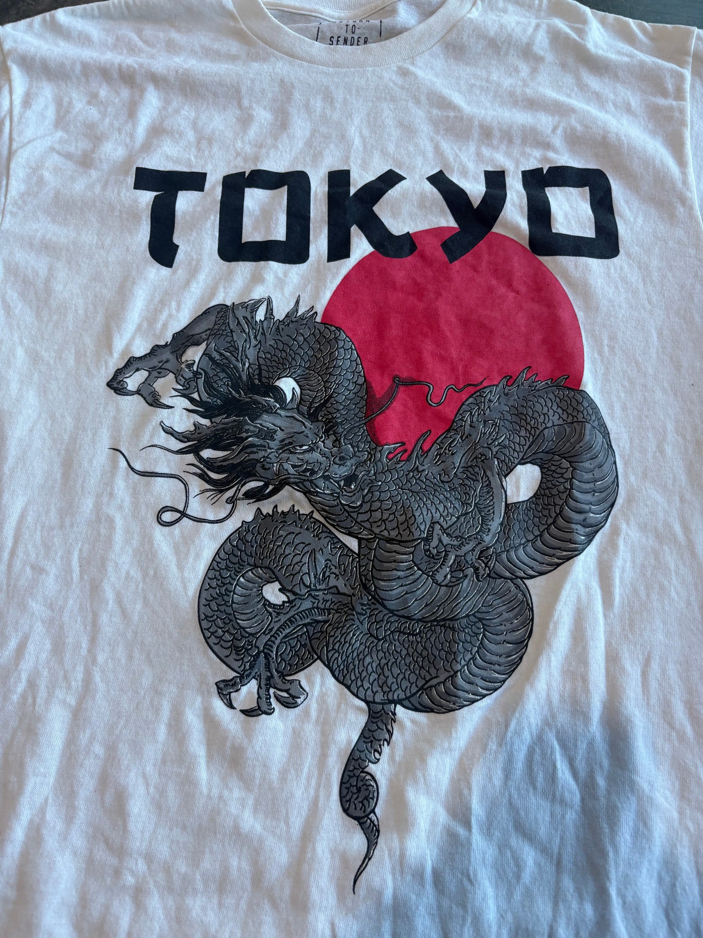 Tokyo Streetwear Dragon Graphic Tee
