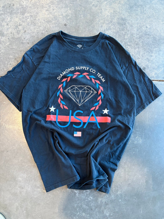 Diamond Supply Co Graphic Tee- Thrifted