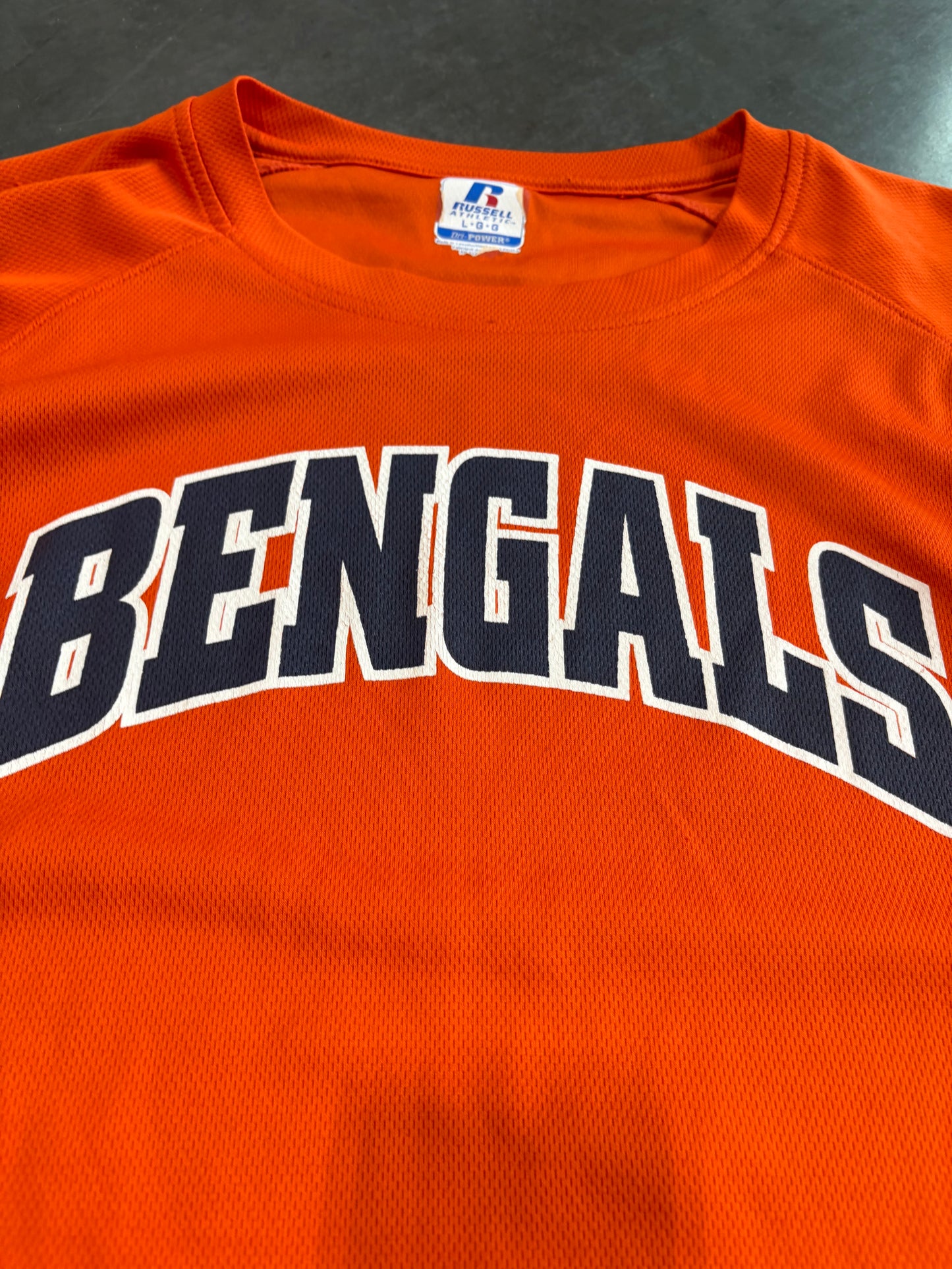 Y2K Bengals Football Training Long Sleeve