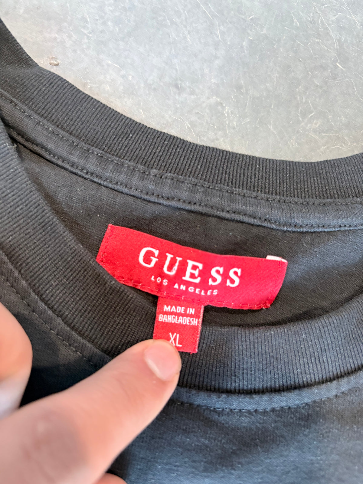 Guess Embroidered Graphic Tee