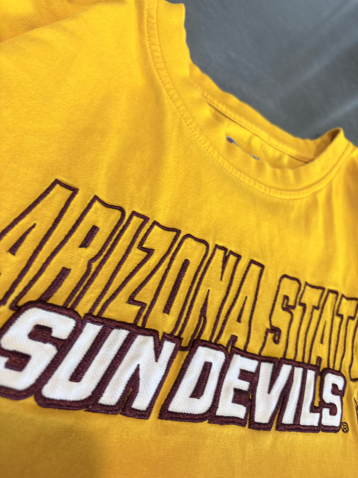 Arizona State Sun Devils Embroidered Graphic Tee