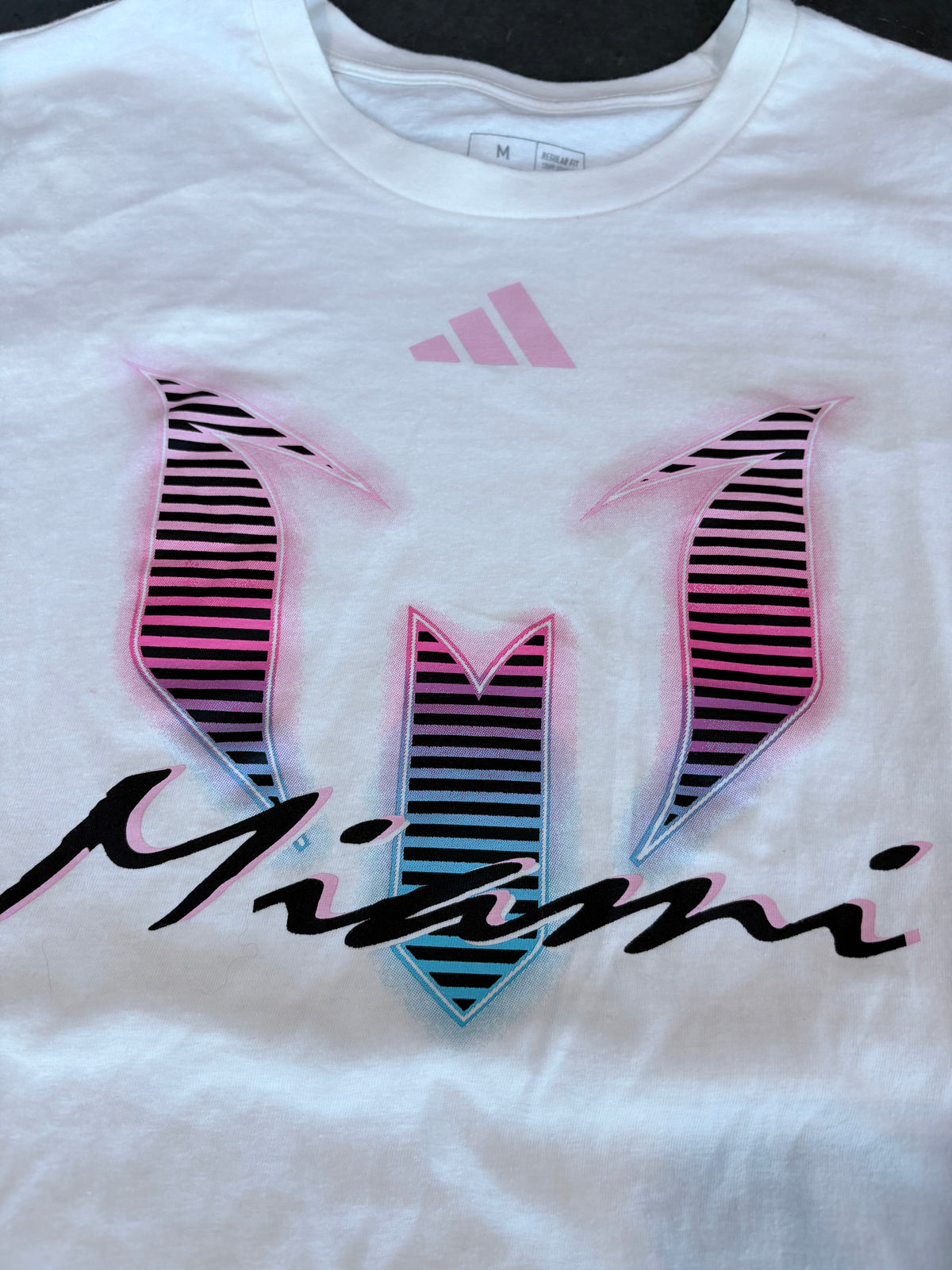 Messi Miami Adidas Graphic Tee