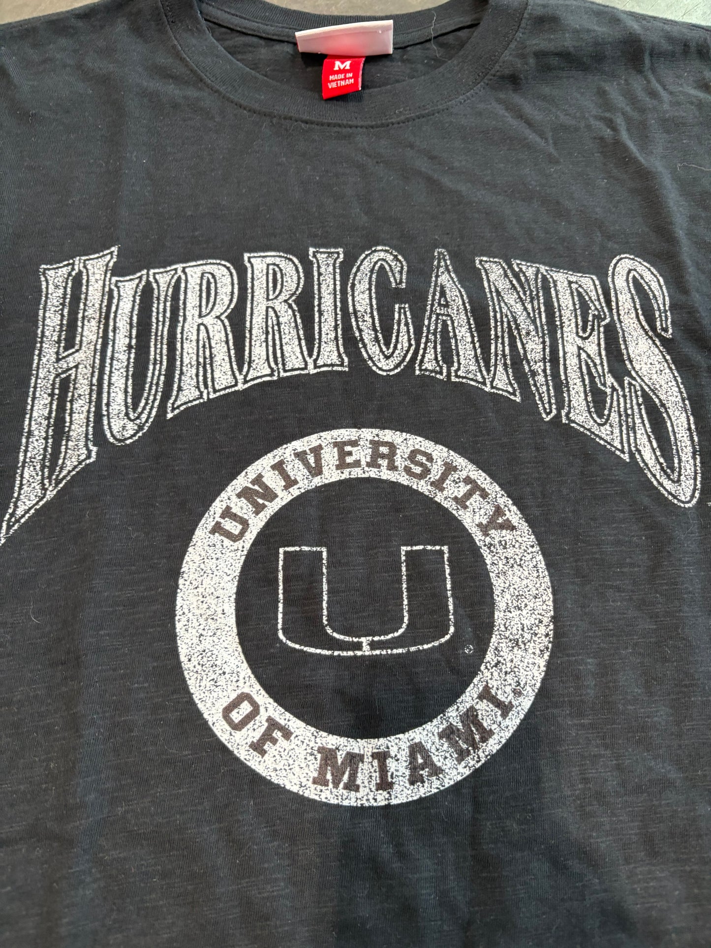 University of Miami Mitchell & Ness Graphic Tee