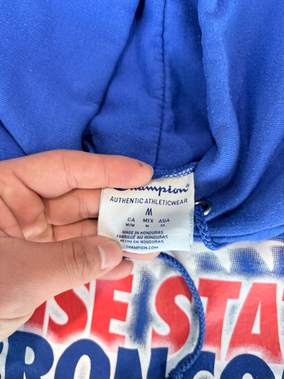Y2K Boise State Broncos Graphic Hoodie