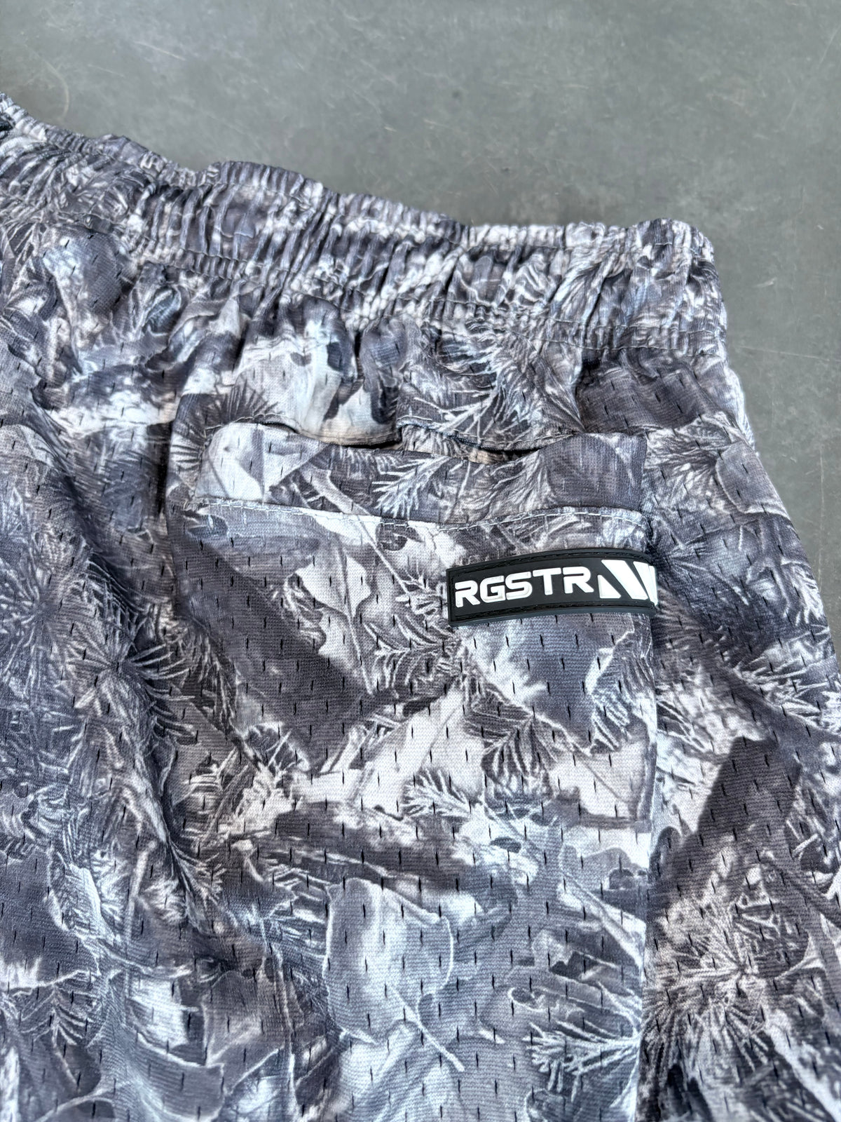 Creative Department Camo Print Streetwear Basketball Shorts