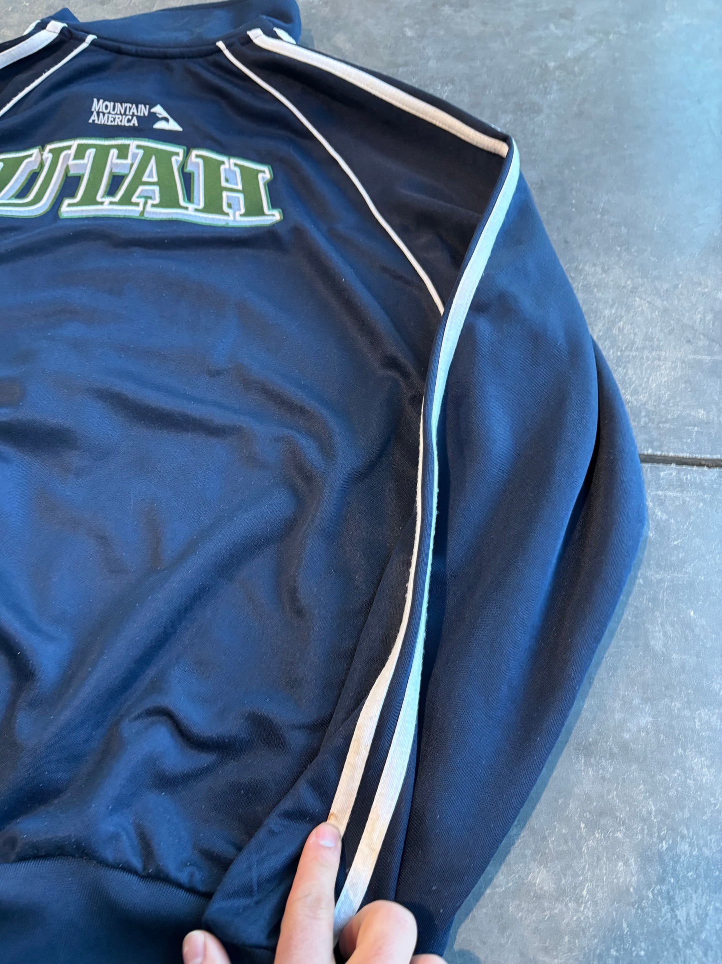 Y2K Utah Jazz Tracksuit Sweater