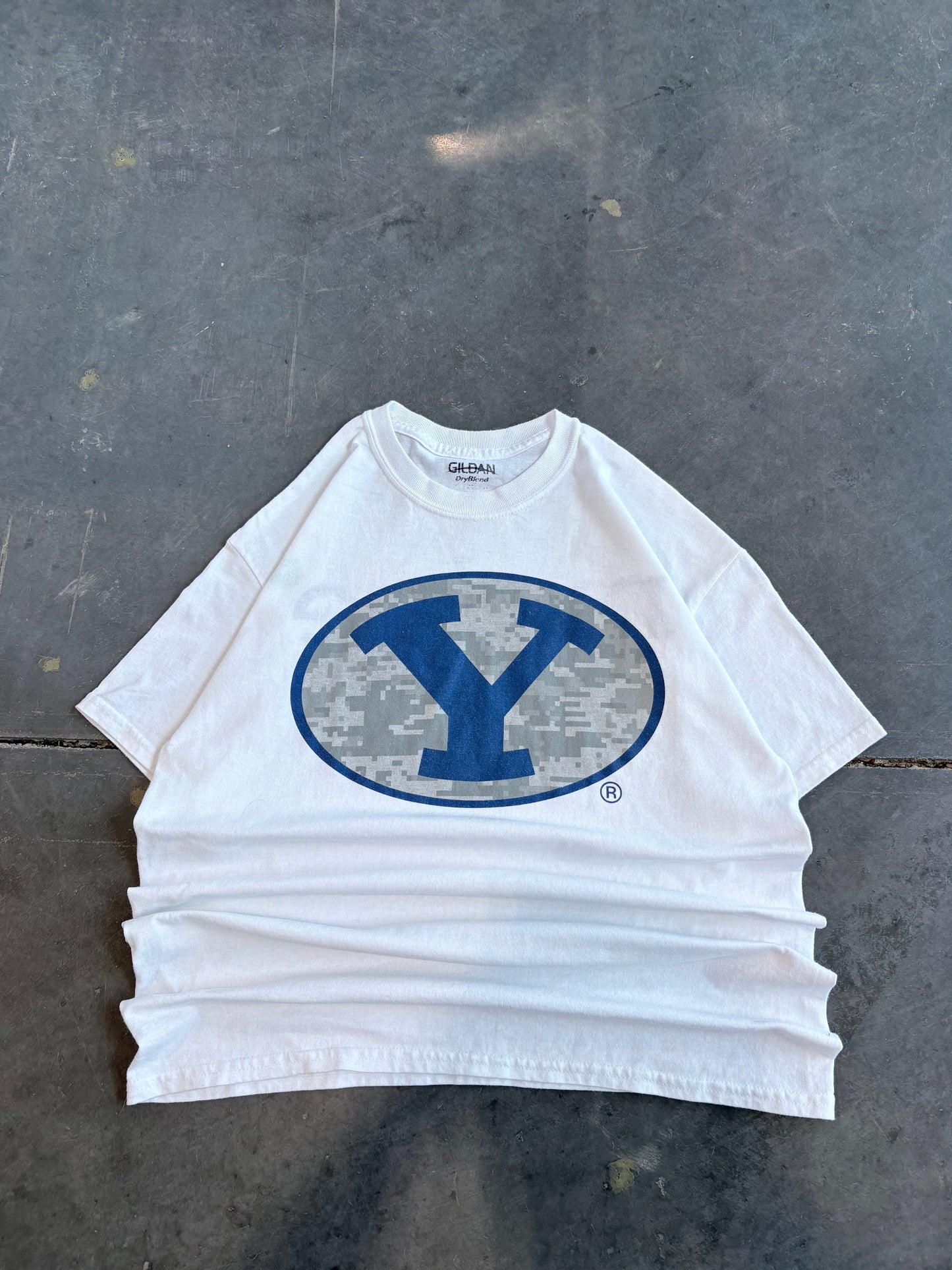 BYU Camo Logo Graphic Tee