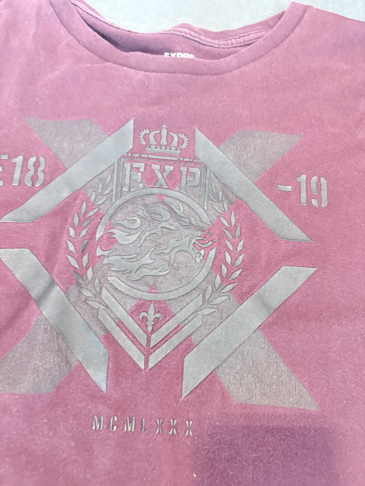 Express Grunge Graphic Tee