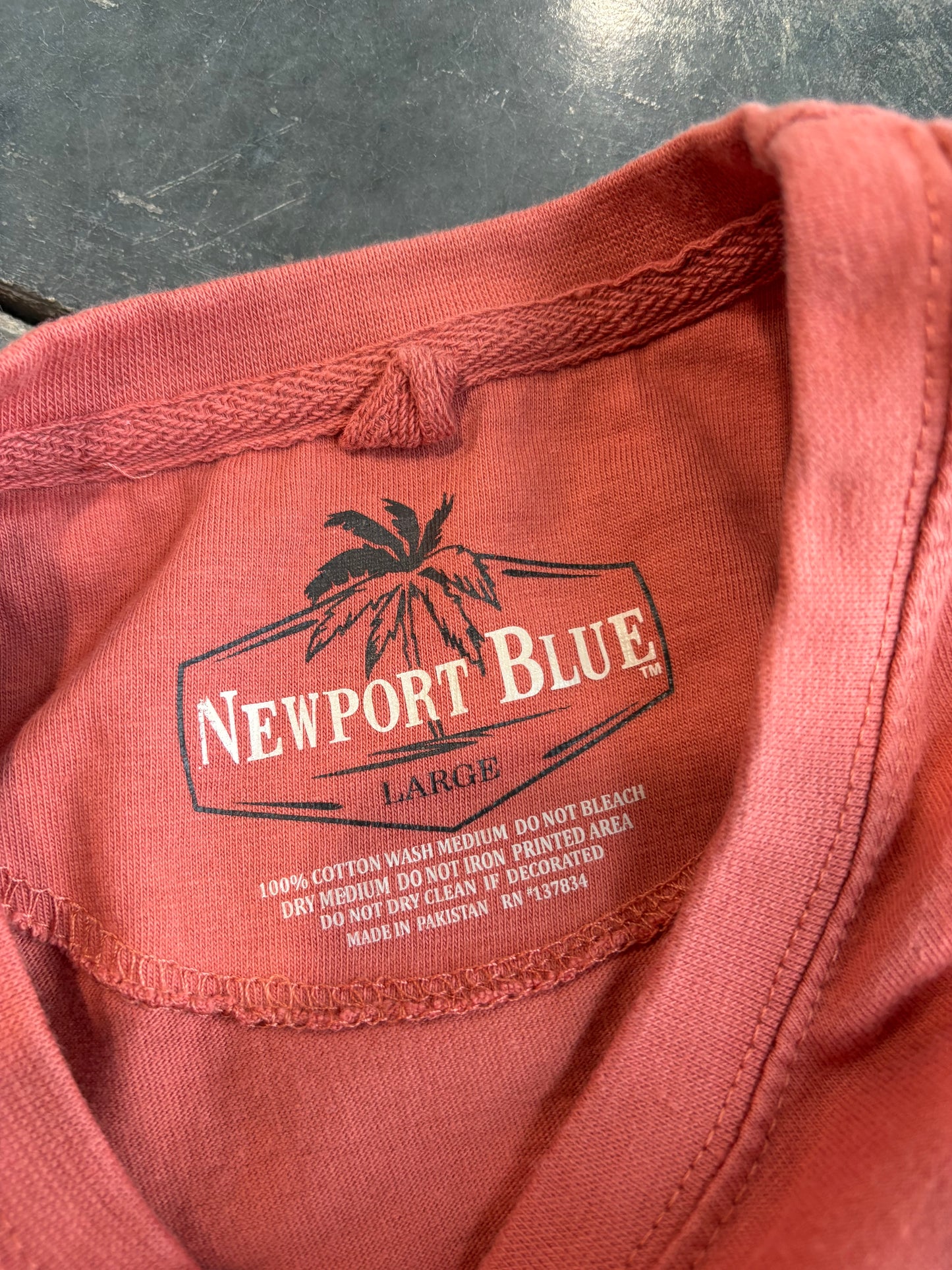 Newport Blue Graphic Tee