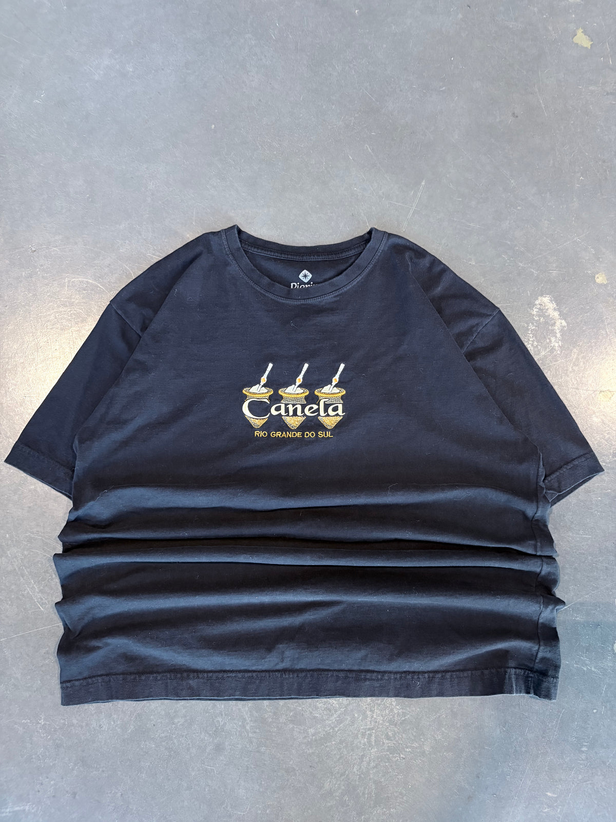 Vintage Canela Brazil Embroidered Graphic Tee