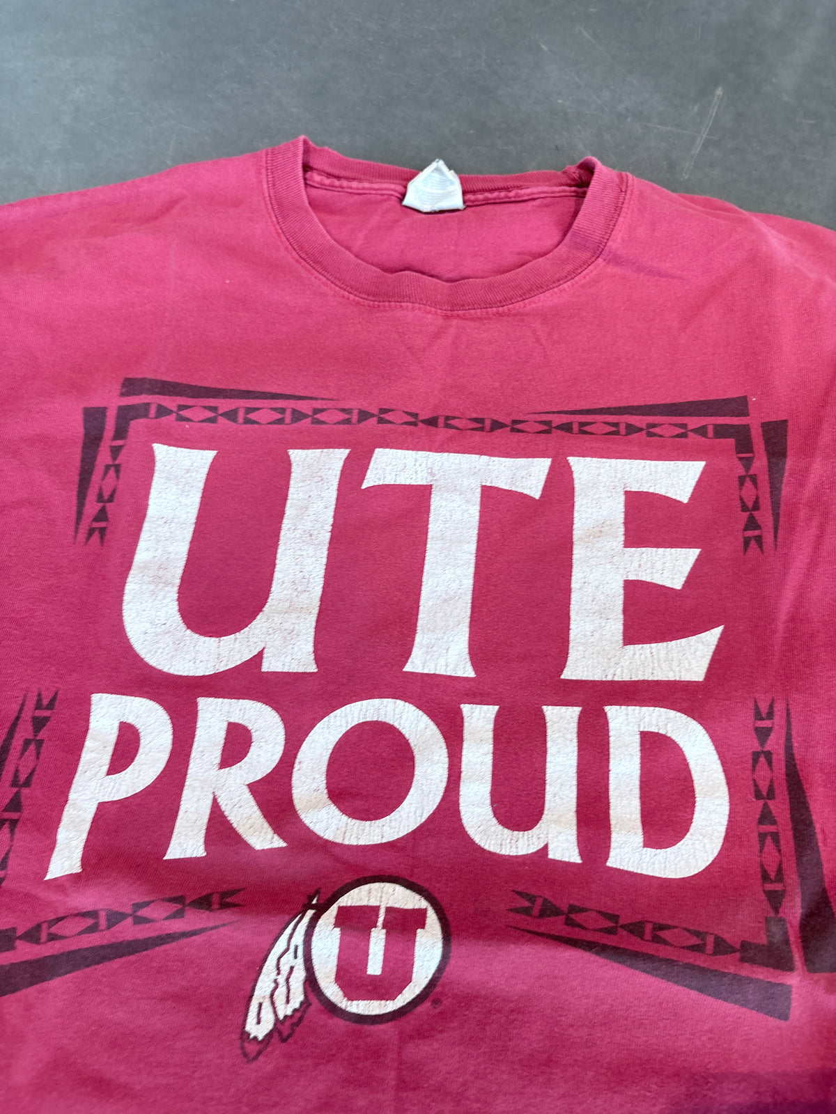 Utah Utes “Ute Proud” Tribal Graphic Tee