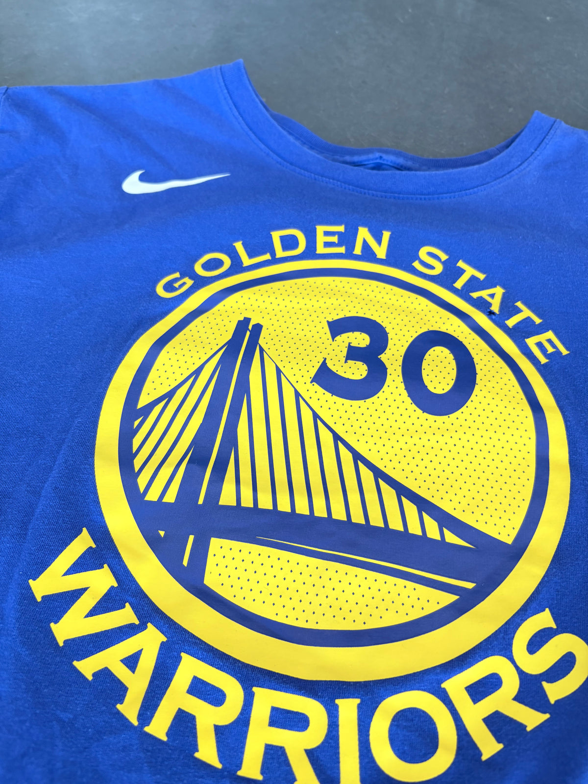 Golden State Warriors #30 Curry Nike Graphic Tee
