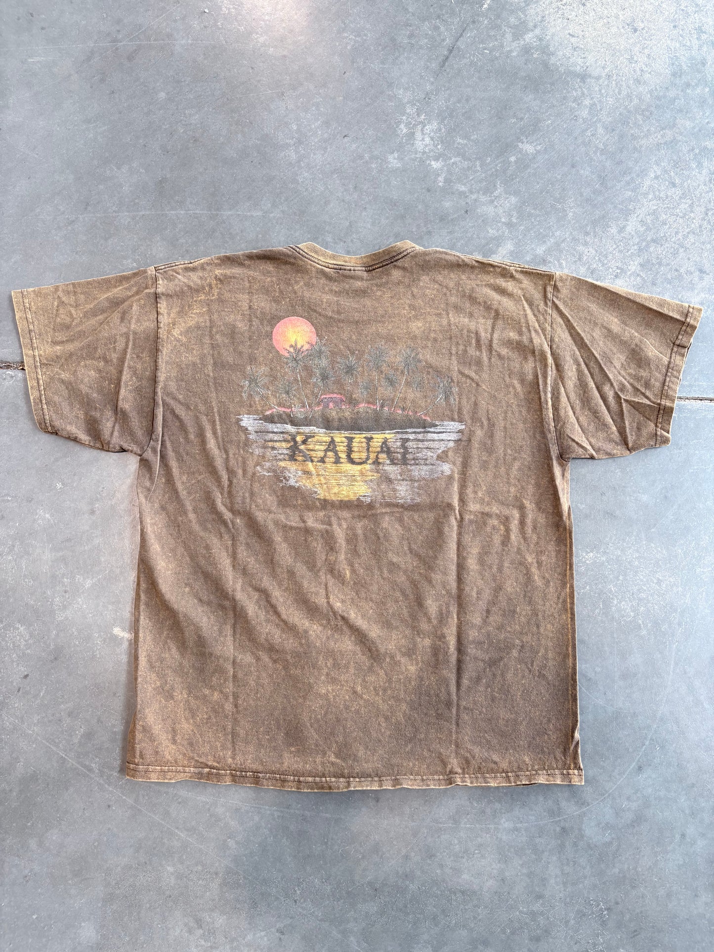 Grunge Y2K Kauai Surf Graphic Tee