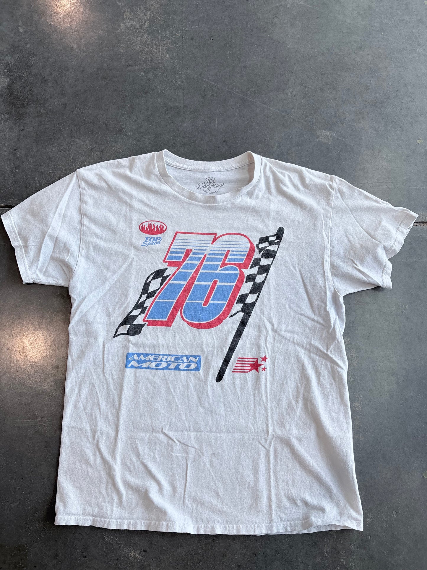 Kid Dangerous Racing Graphic Tee