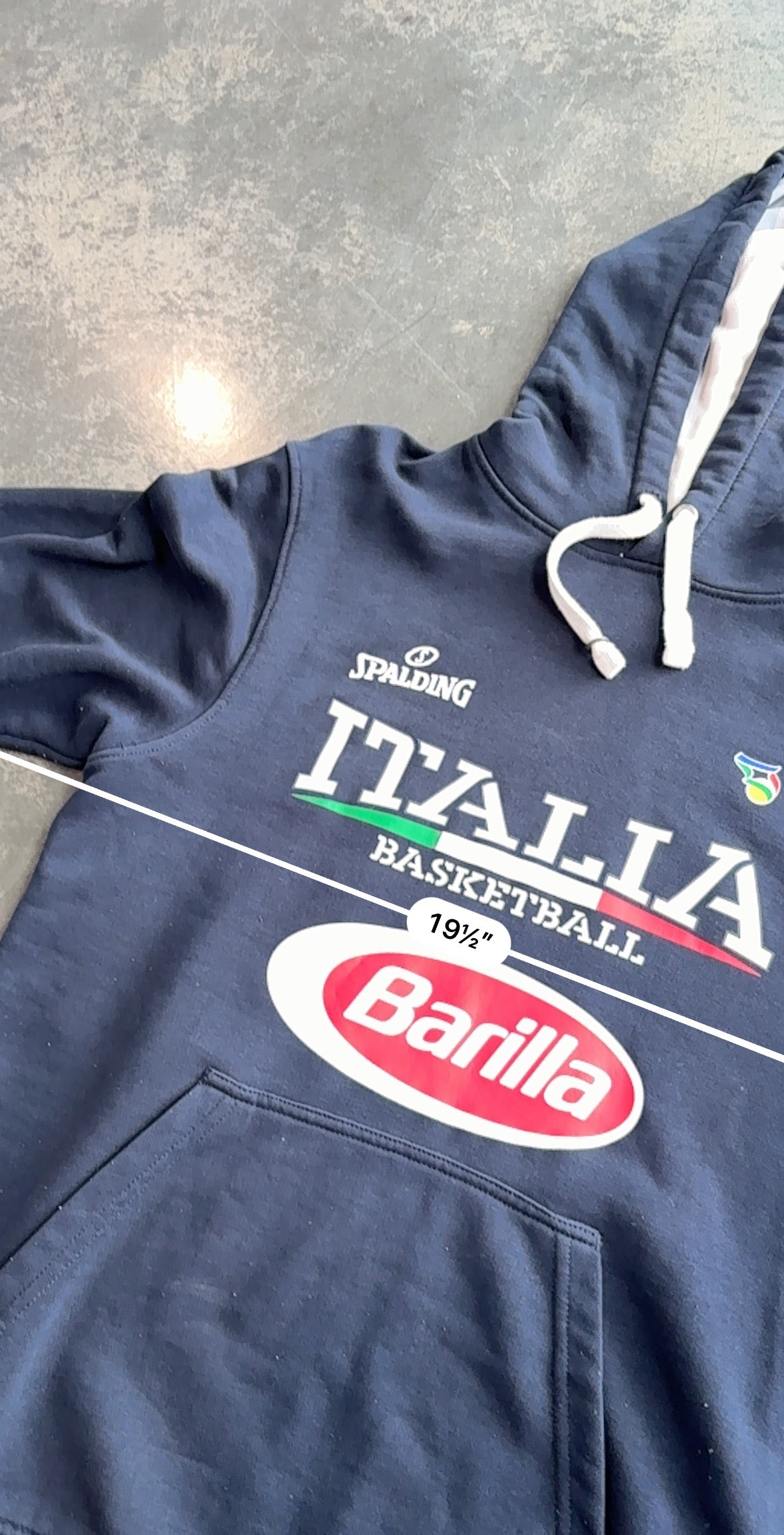 Italia Basketball Hoodie