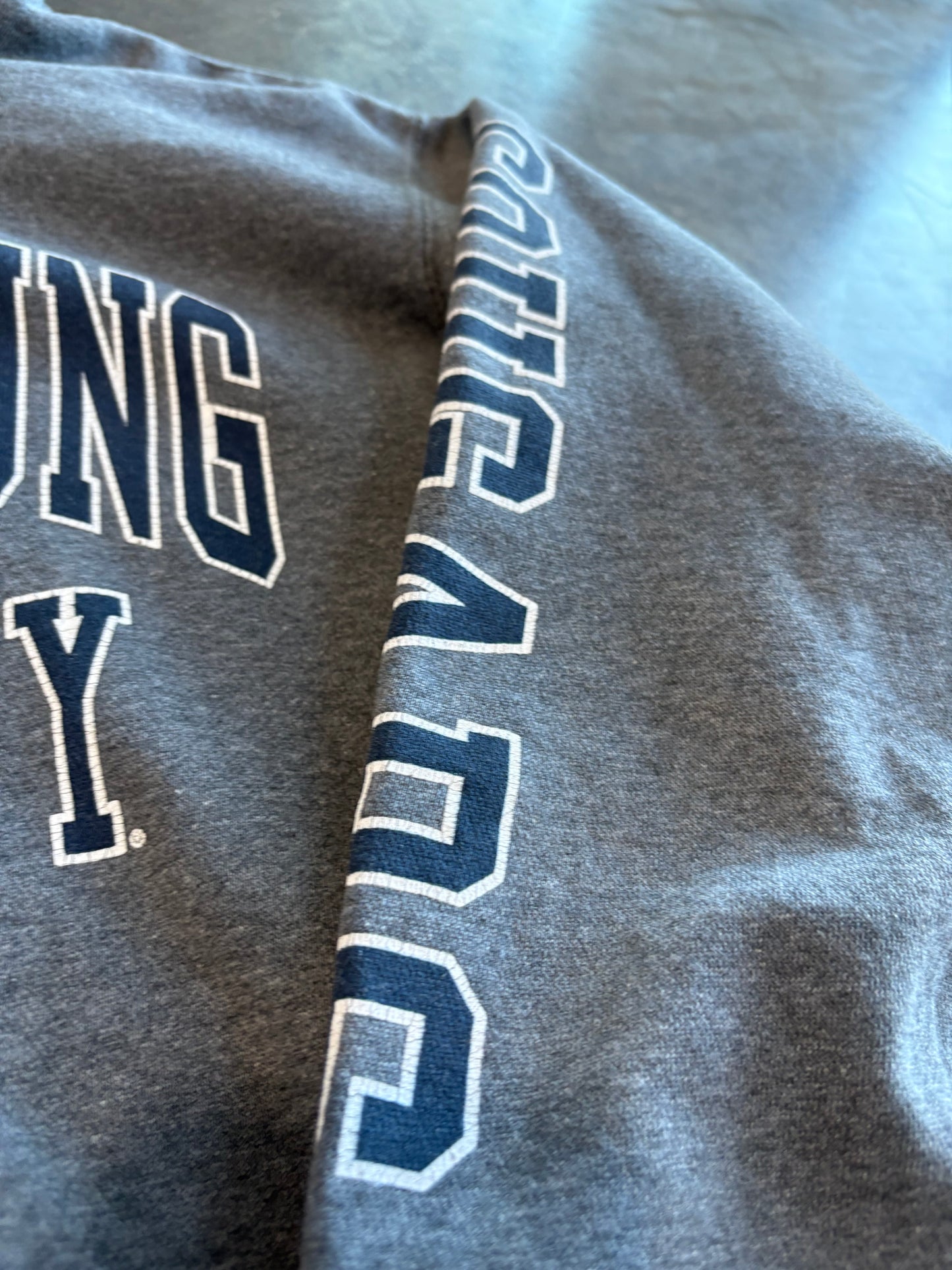 Y2K BYU Cougars Graphic Hoodie