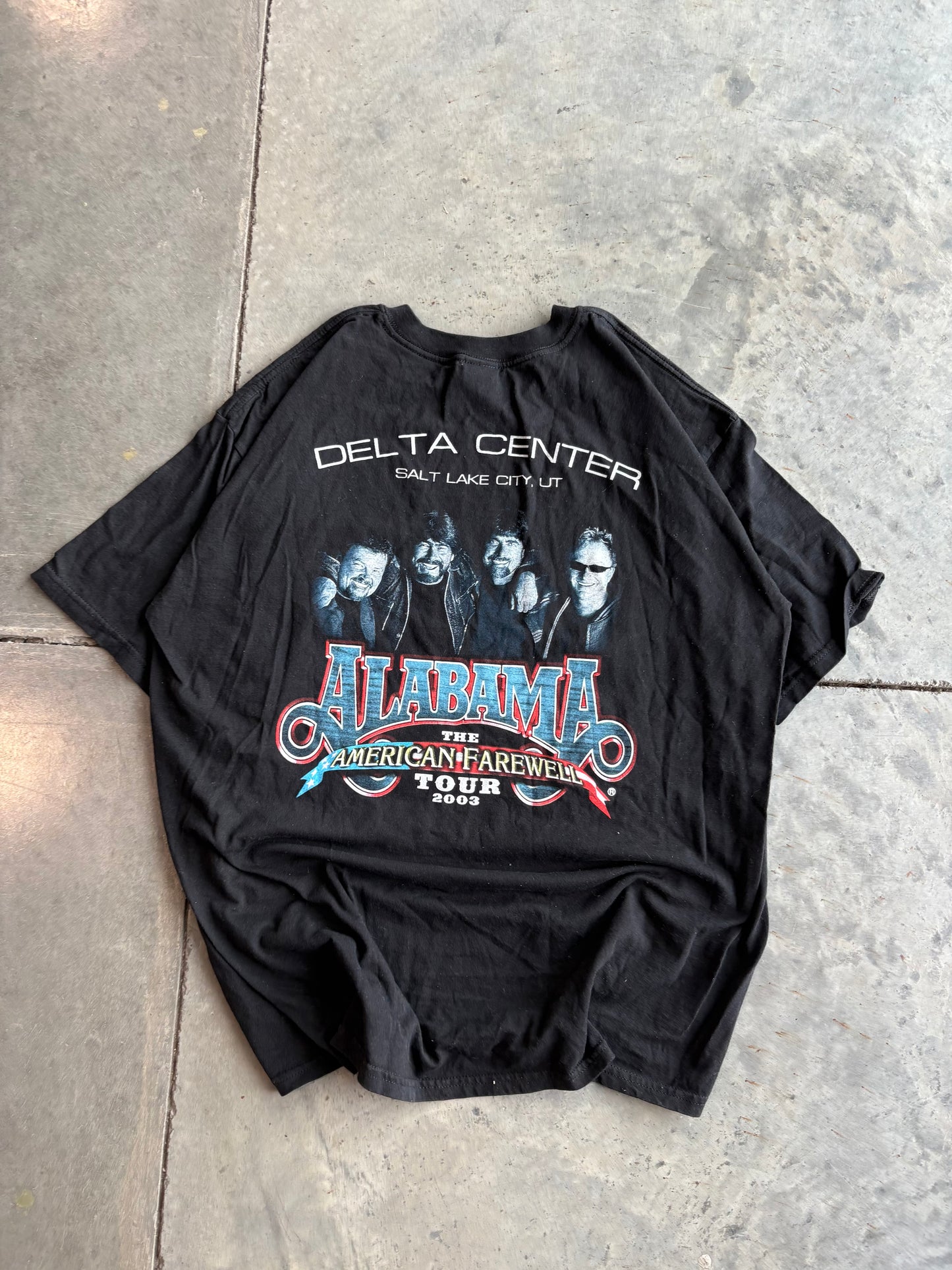 2003 Alabama “American Farewell” Tour Graphic Tee