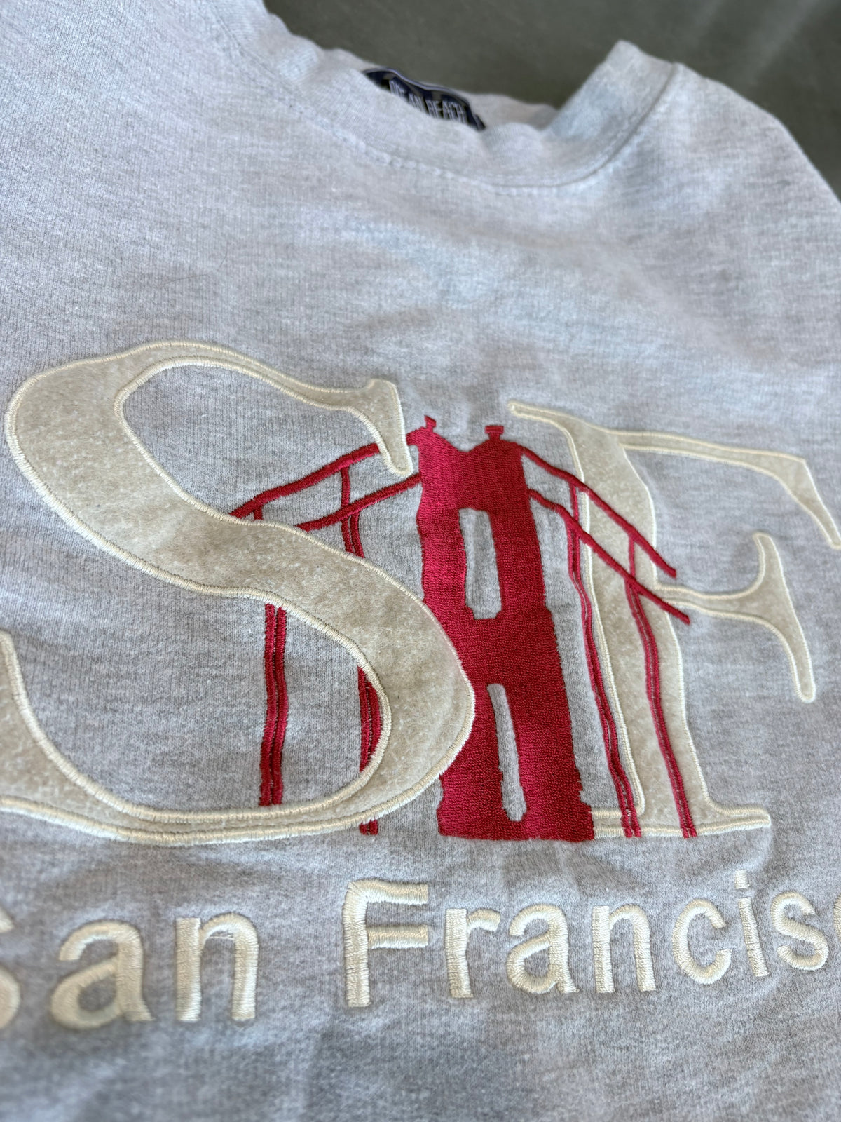 San Francisco Embrodiered Graphic Sweater