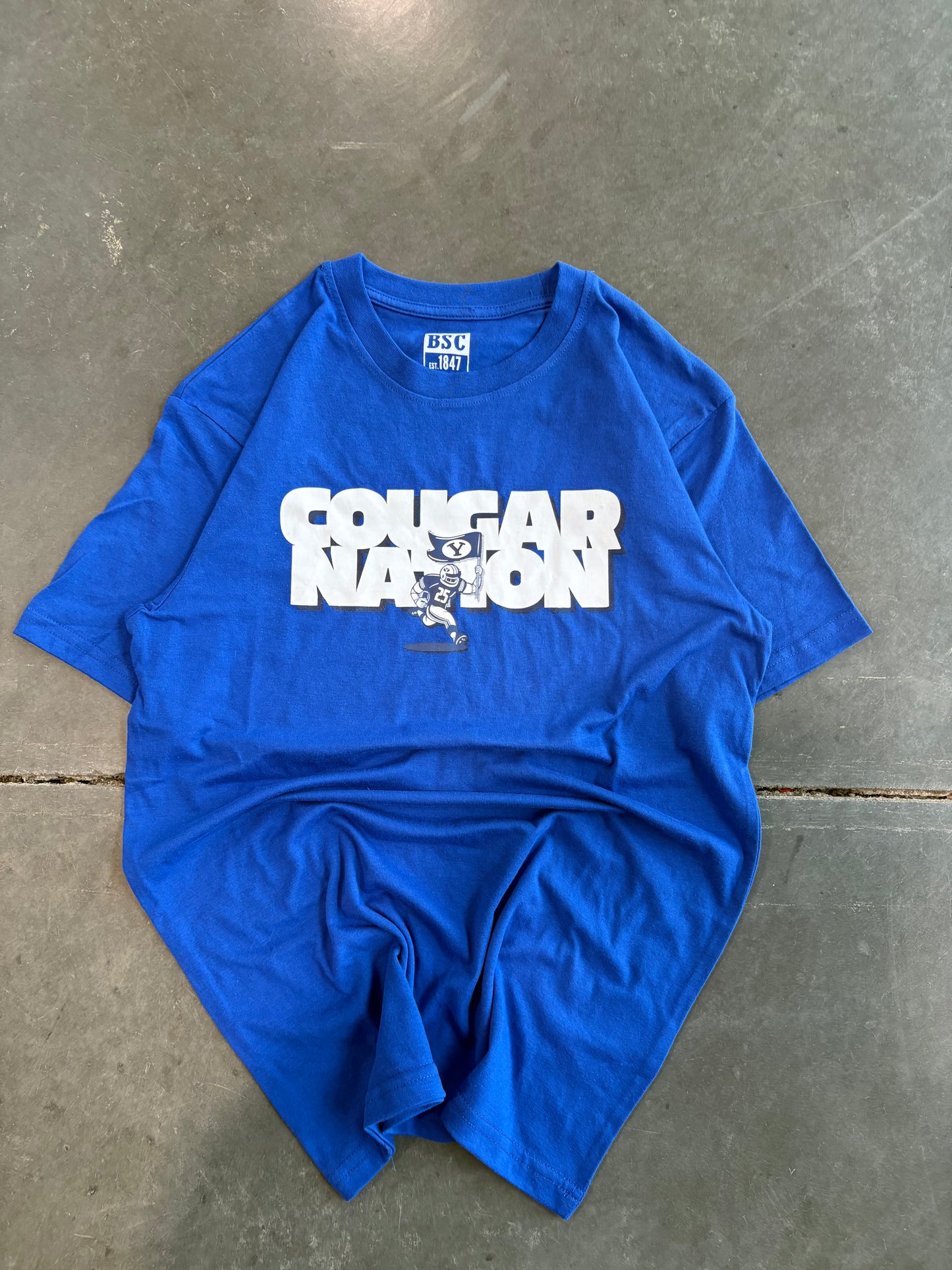 BYU Cougar Nation Graphic Tee