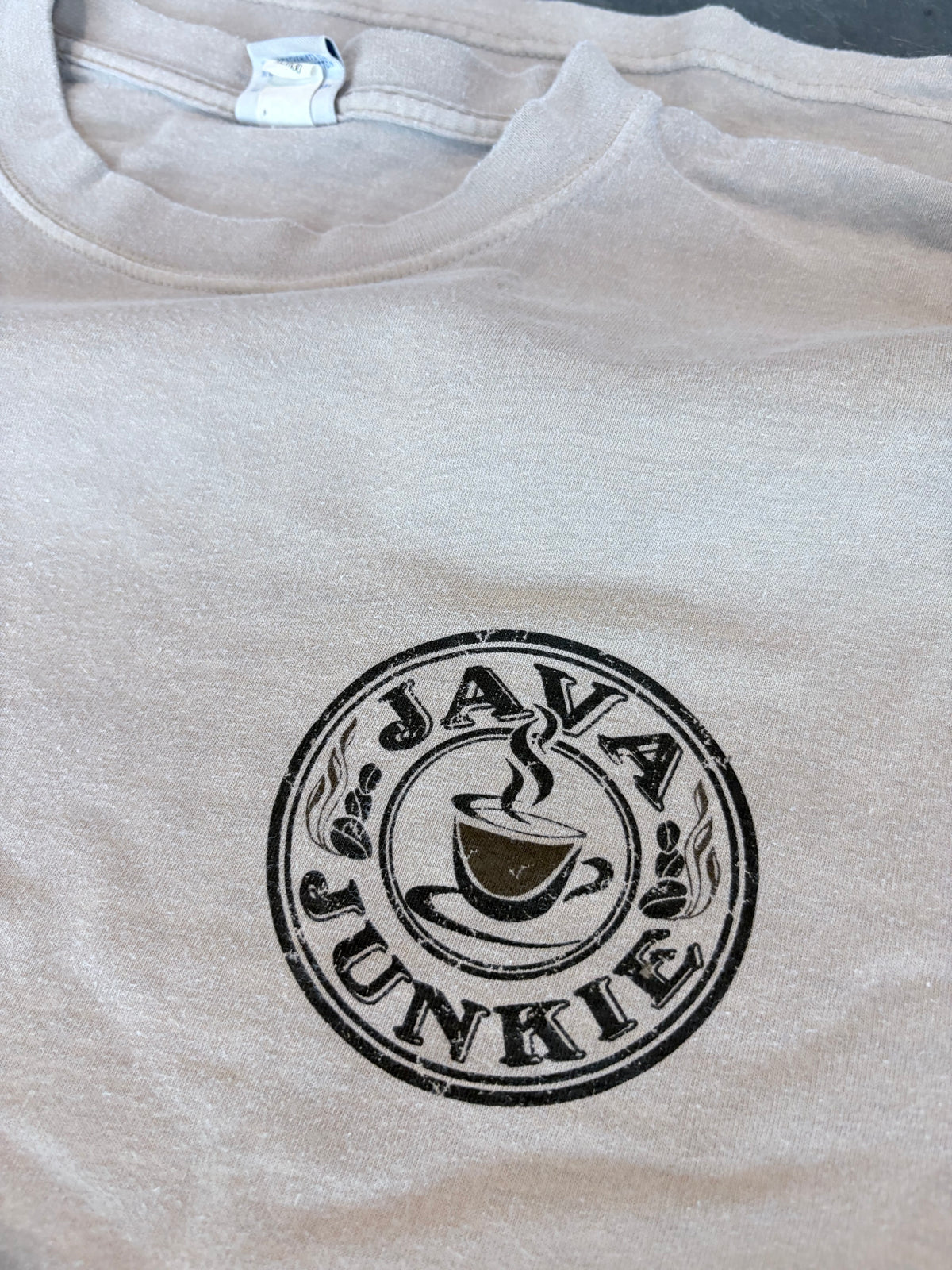 Vintage Y2K Java Junkies Graphic Tee