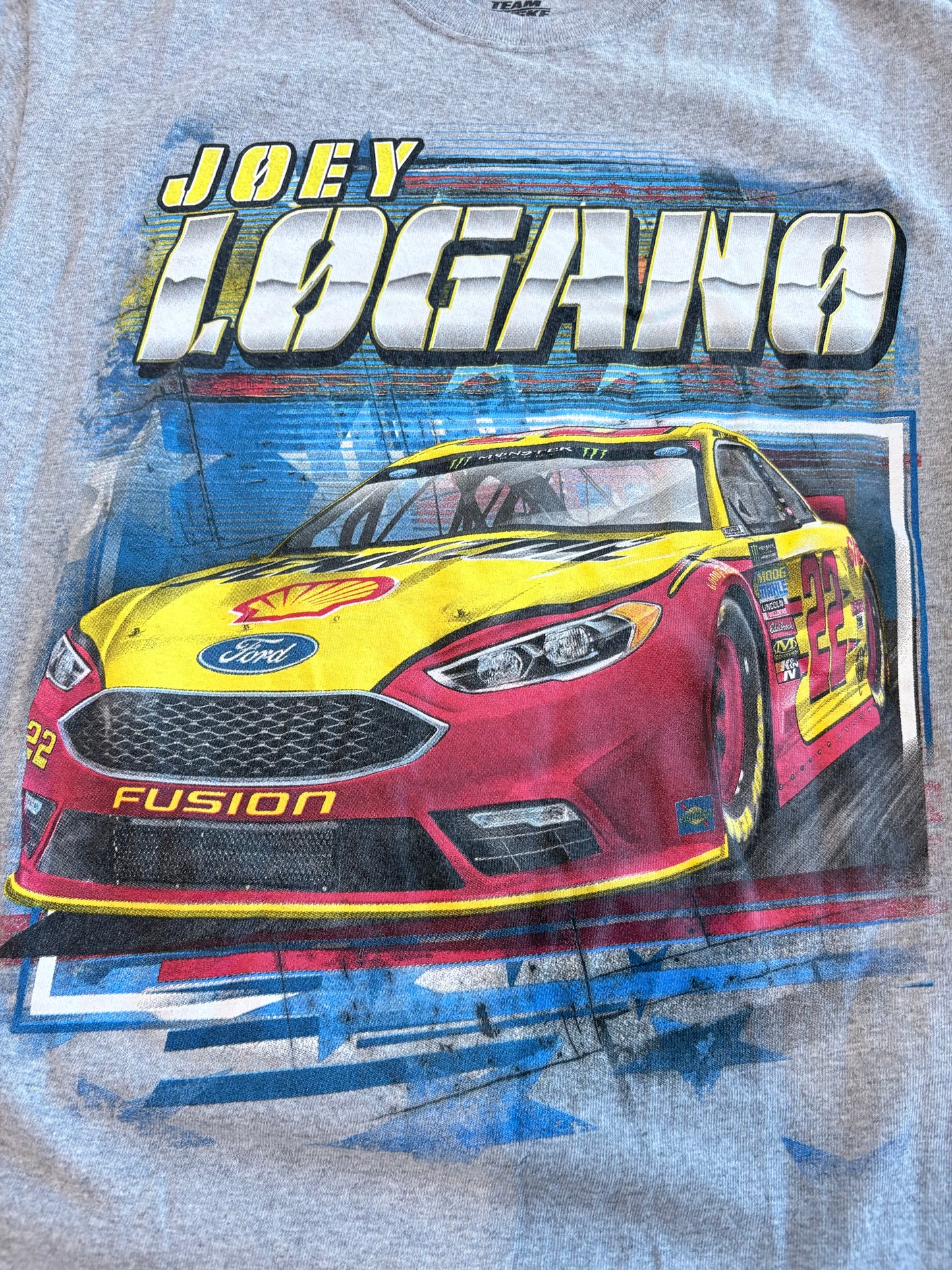 Joey Logano Nascar Team Penske Graphic Tee