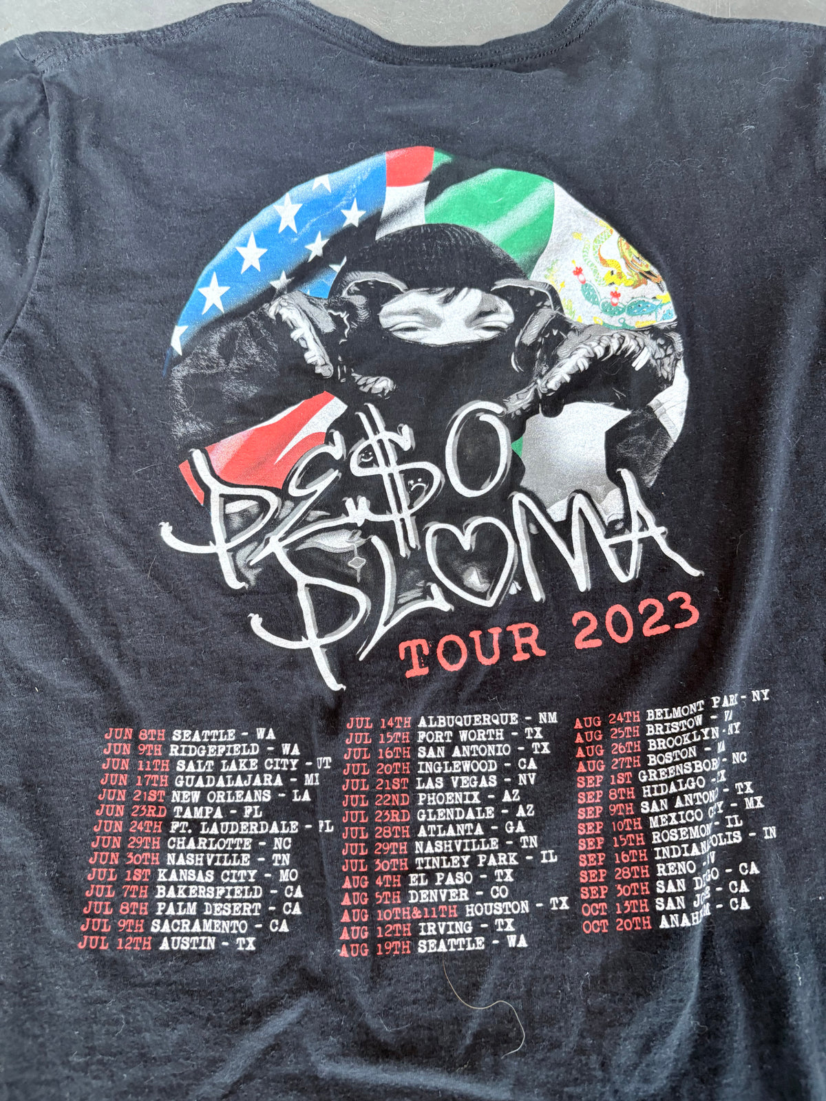 Peso Pluma Tour Graphic Tee