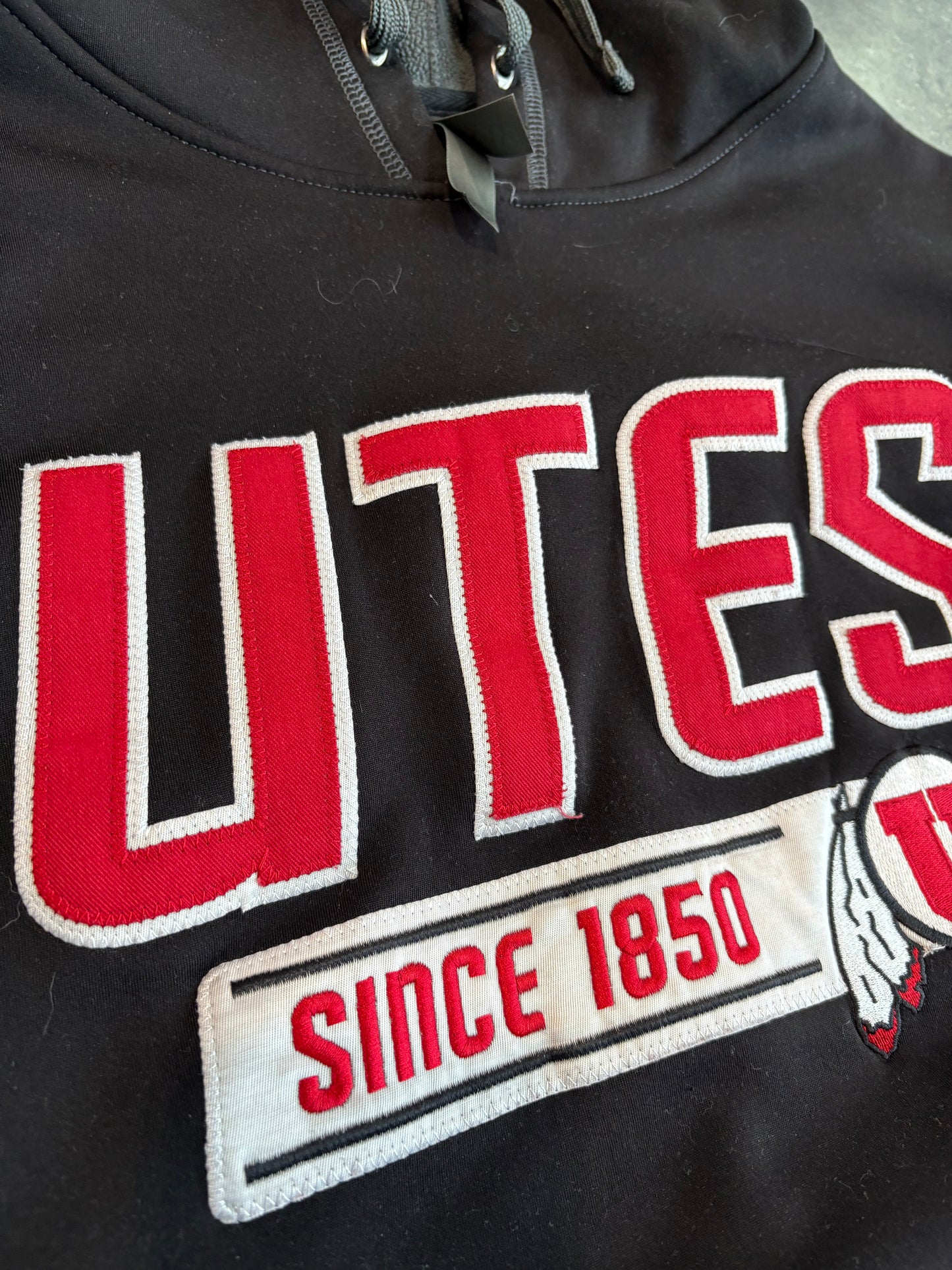 Utah Utes Collegiate Text Hoodie