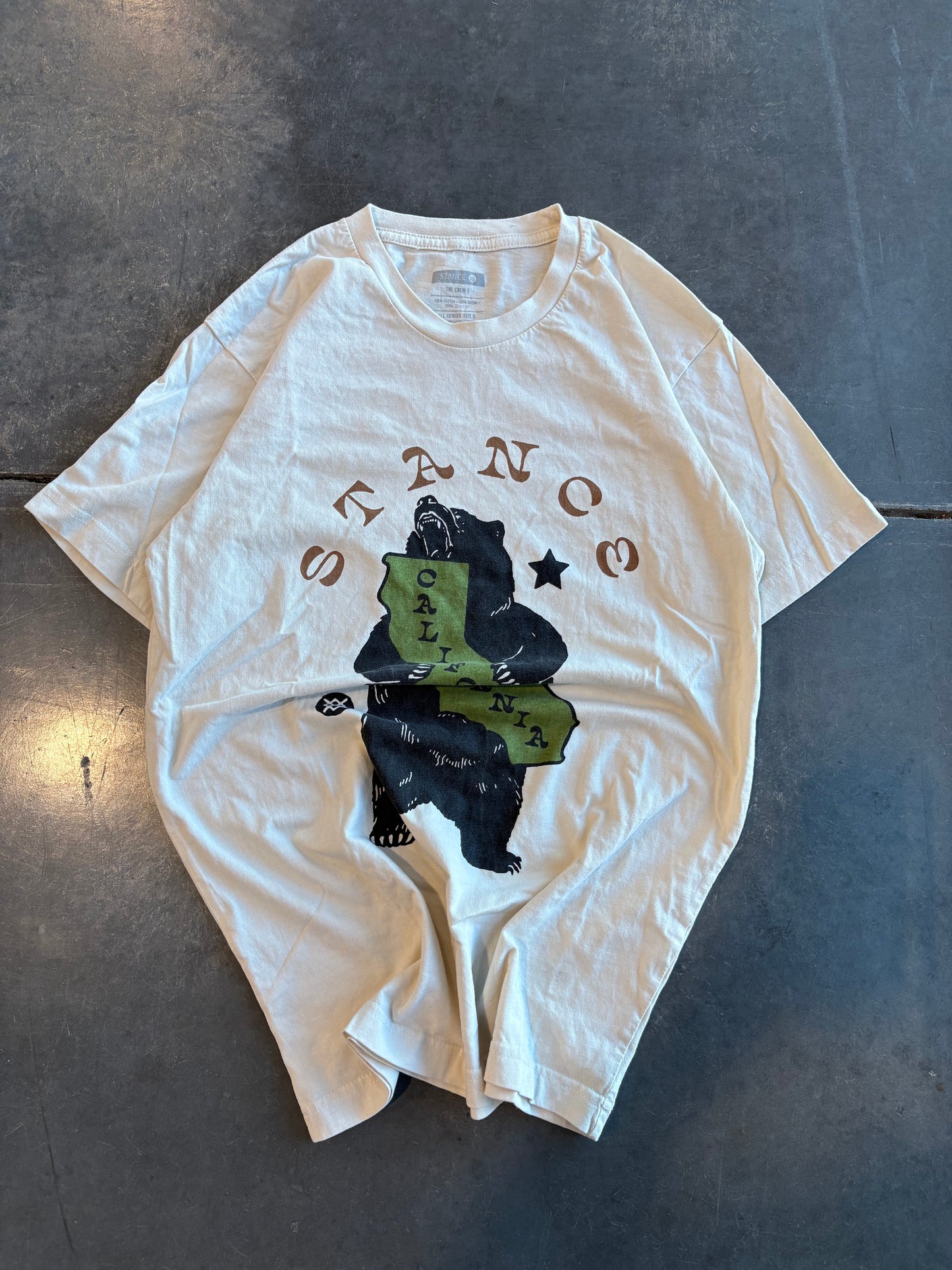 Stance Co California Graphic Tee- Thirfted