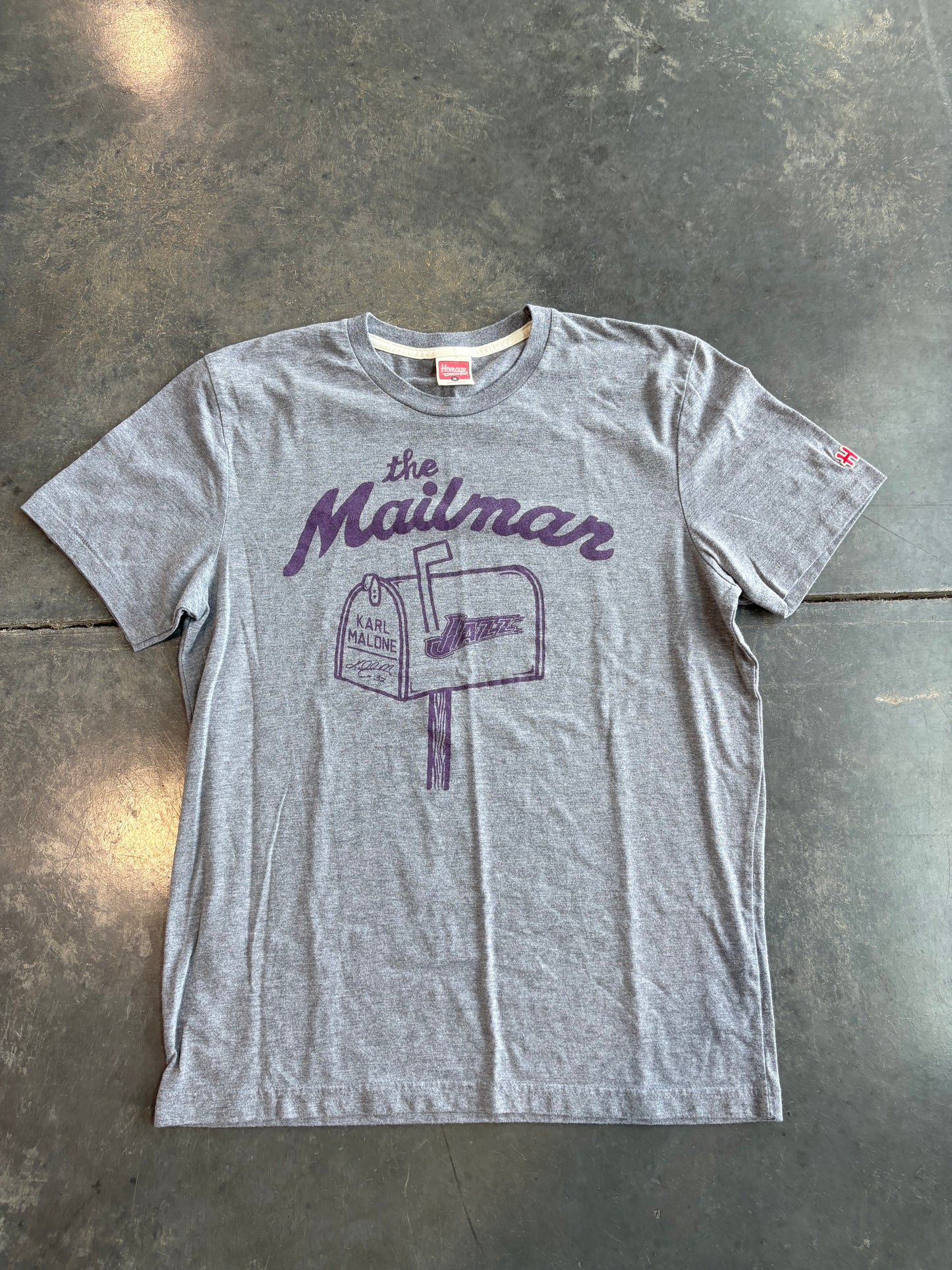 Utah Jazz The MailMan Graphic Tee