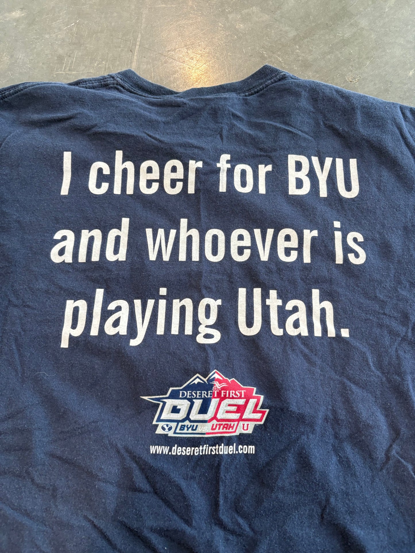 BYU vs Utah Utes Graphic Tee