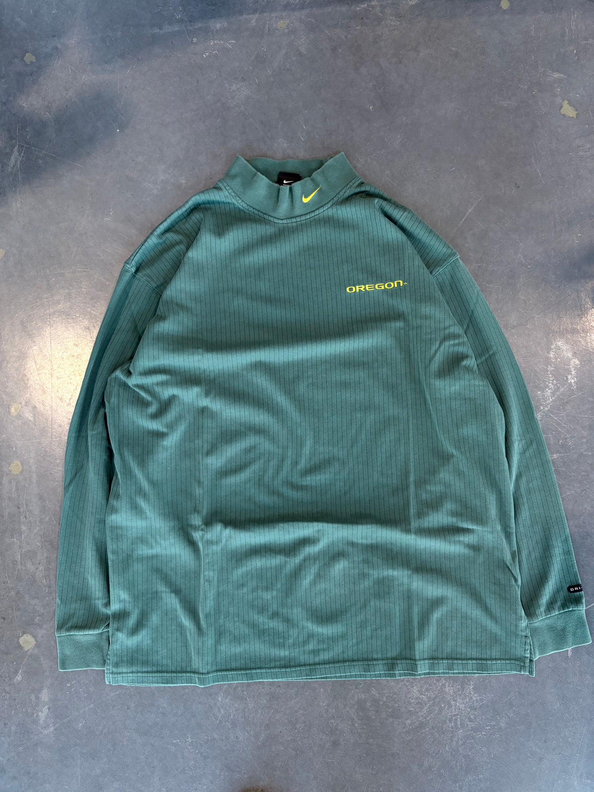 Y2K Oregon Ducks Nike Team Turtle Neck Long Sleeve