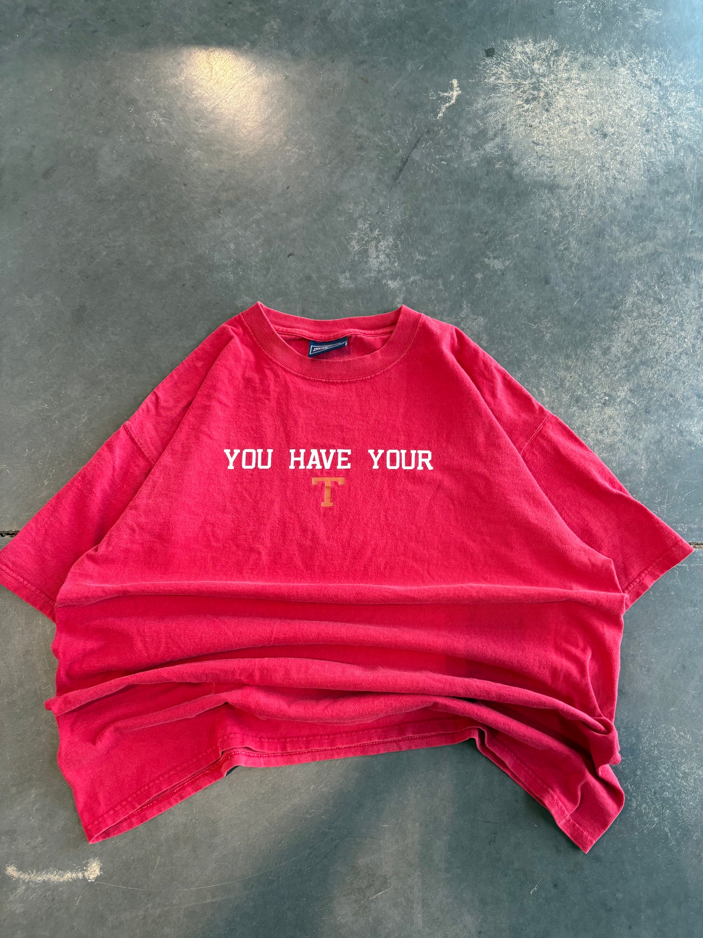 Y2K Texas Tech Graphic Tee