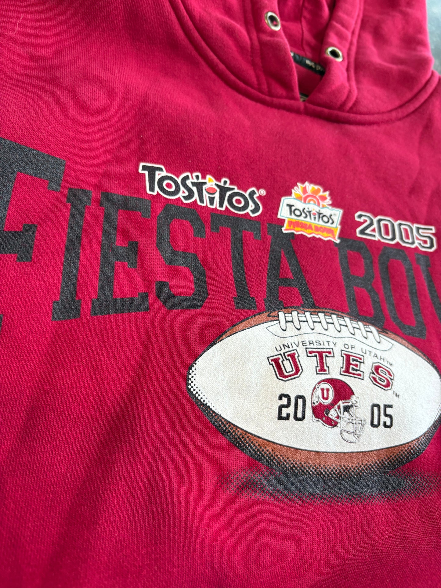 Utah Utes 2005 Fiesta Bowl Graphic Hoodie