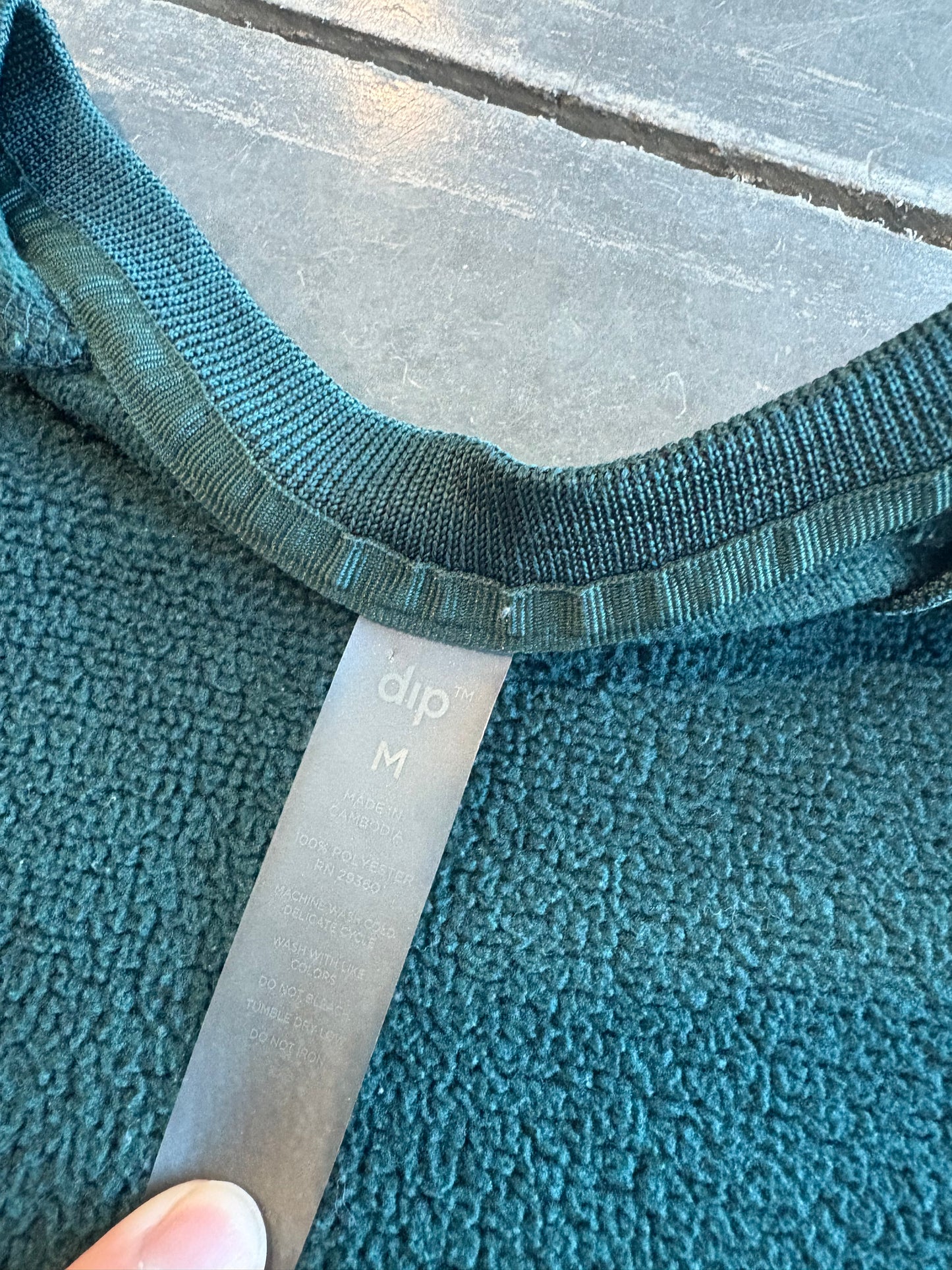 DIP Fleece Hoodie- Thrifted