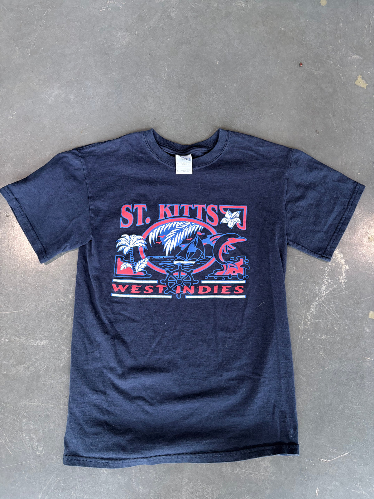 Y2K St. Kitts West Indies Graphic Tee