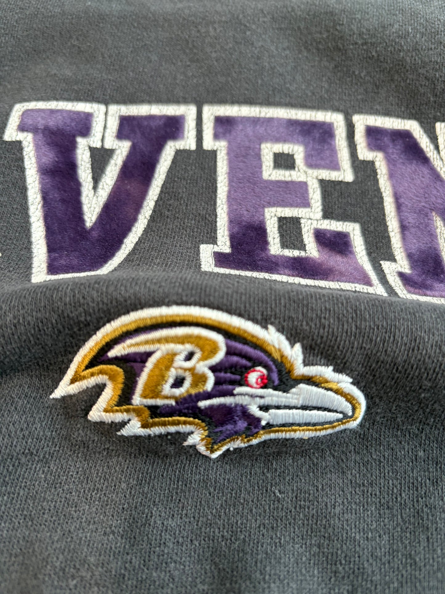 Vintage Y2K Baltimore Ravens Graphic Hoodie
