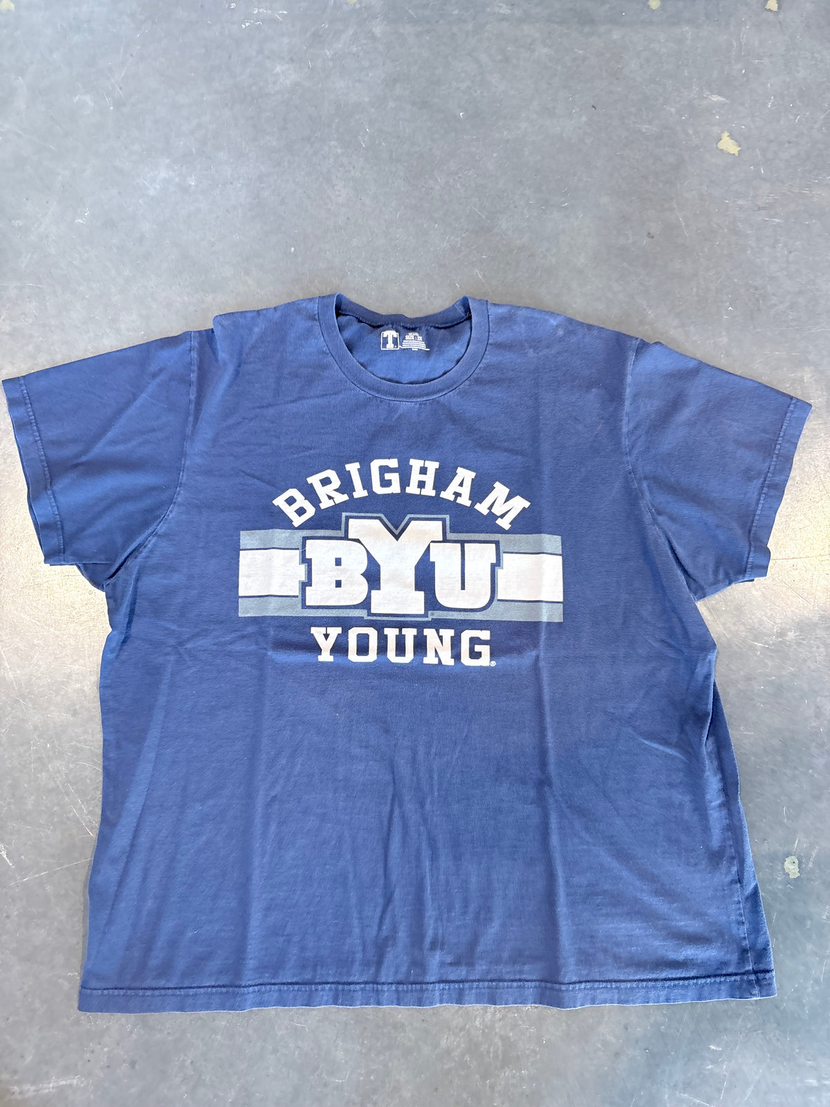 Y2K BYU Cougars Graphic Tee